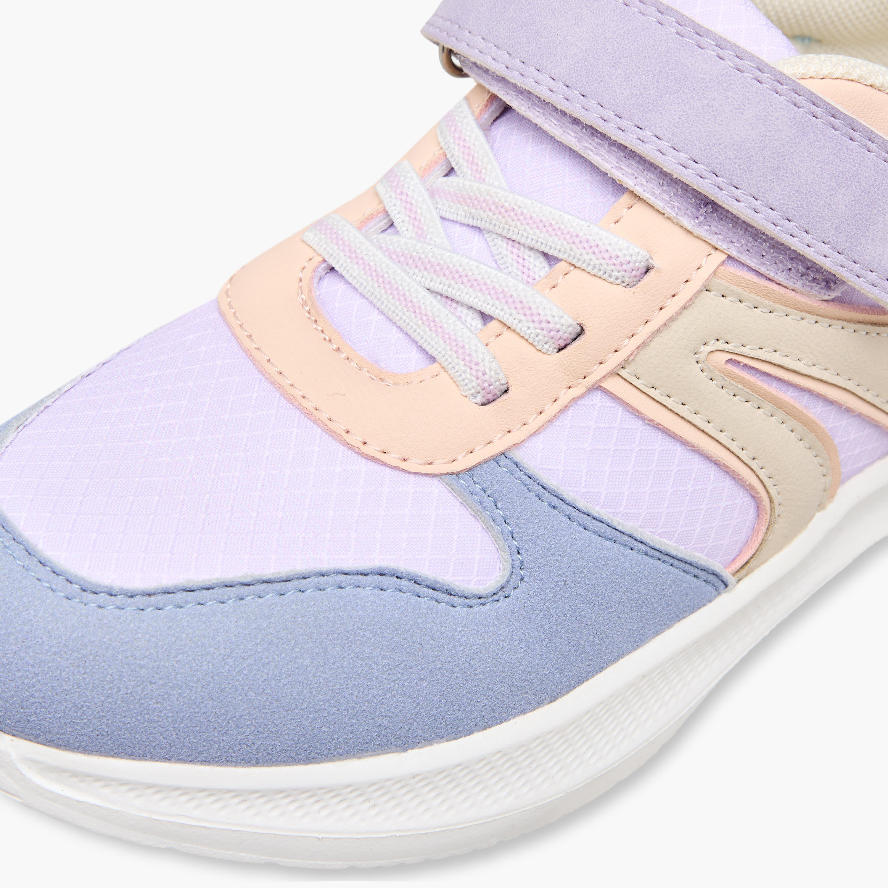 حذاء سنيكرز بشريط إغلاق لاصق للبنات من فلورا بيلا-girls-shoes-sneakers-image-4