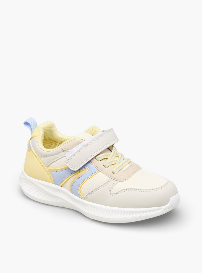 حذاء سنيكرز بشريط إغلاق لاصق للبنات من فلورا بيلا-girls-shoes-sneakers-image-2