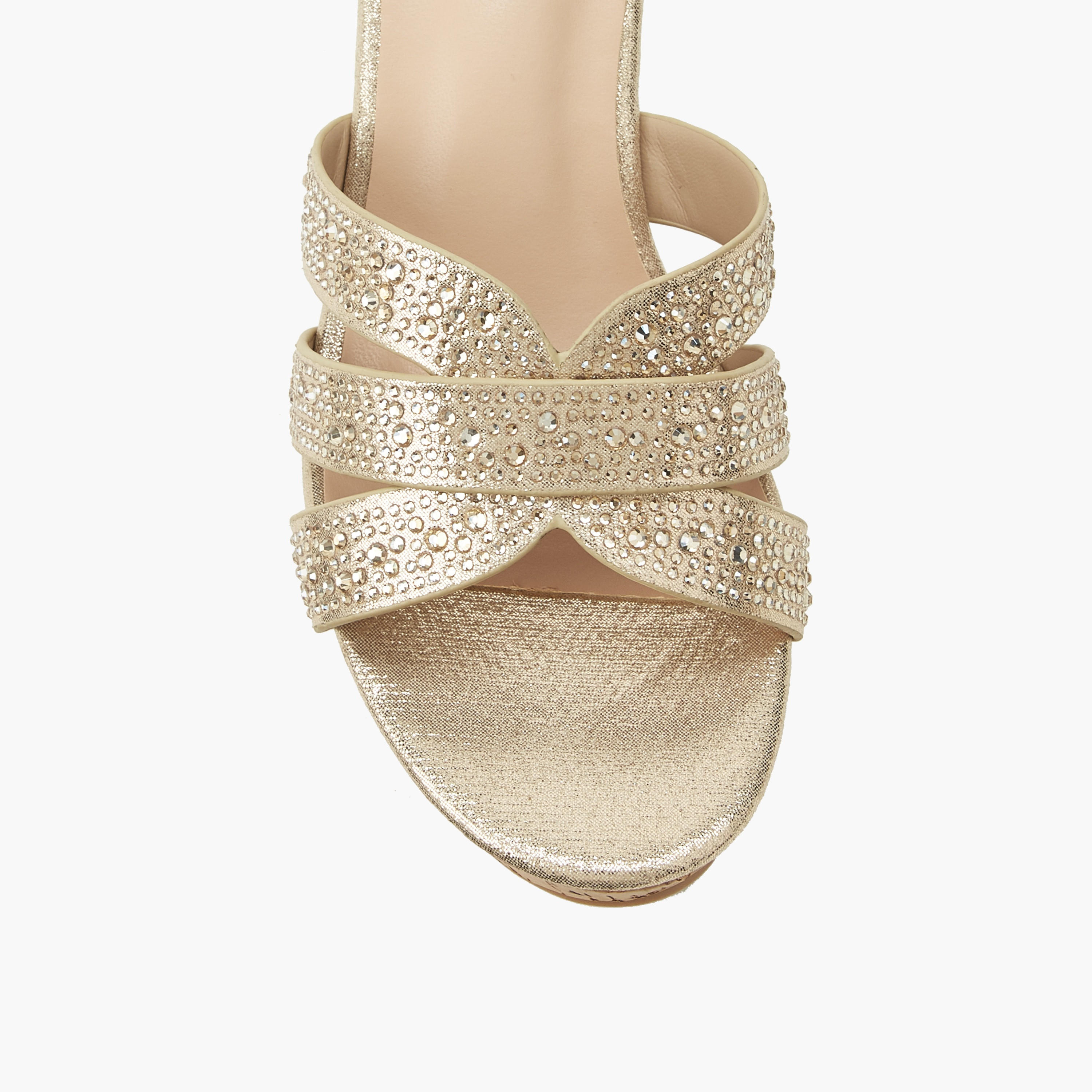 Surestep Women Embellished Wedge Heel Sandals-women-shoes-sandals-heeled-image-4