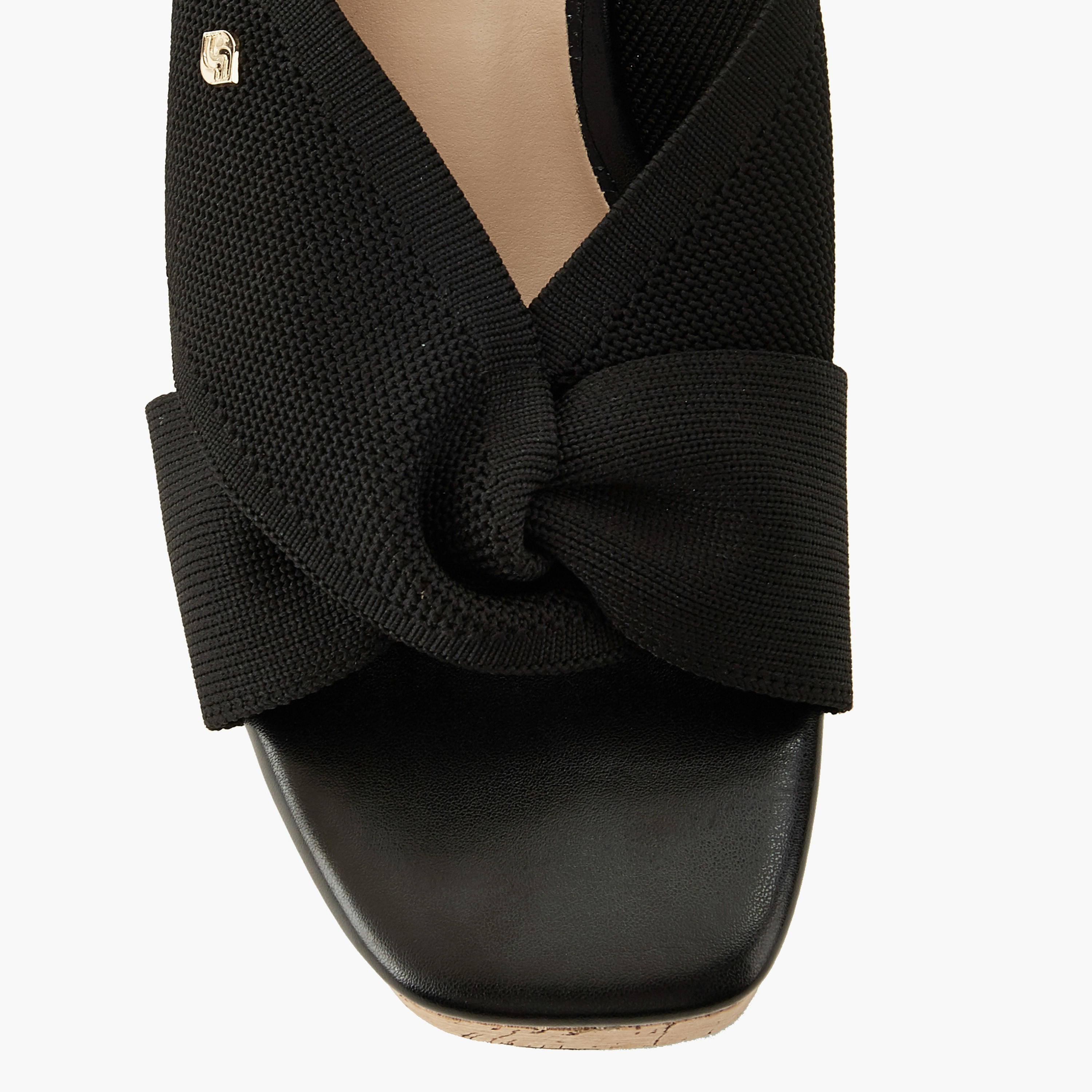 صندل للنساء بكعب ويدج وملمس بارز من شورستيب-women-shoes-sandals-heeled-image-4