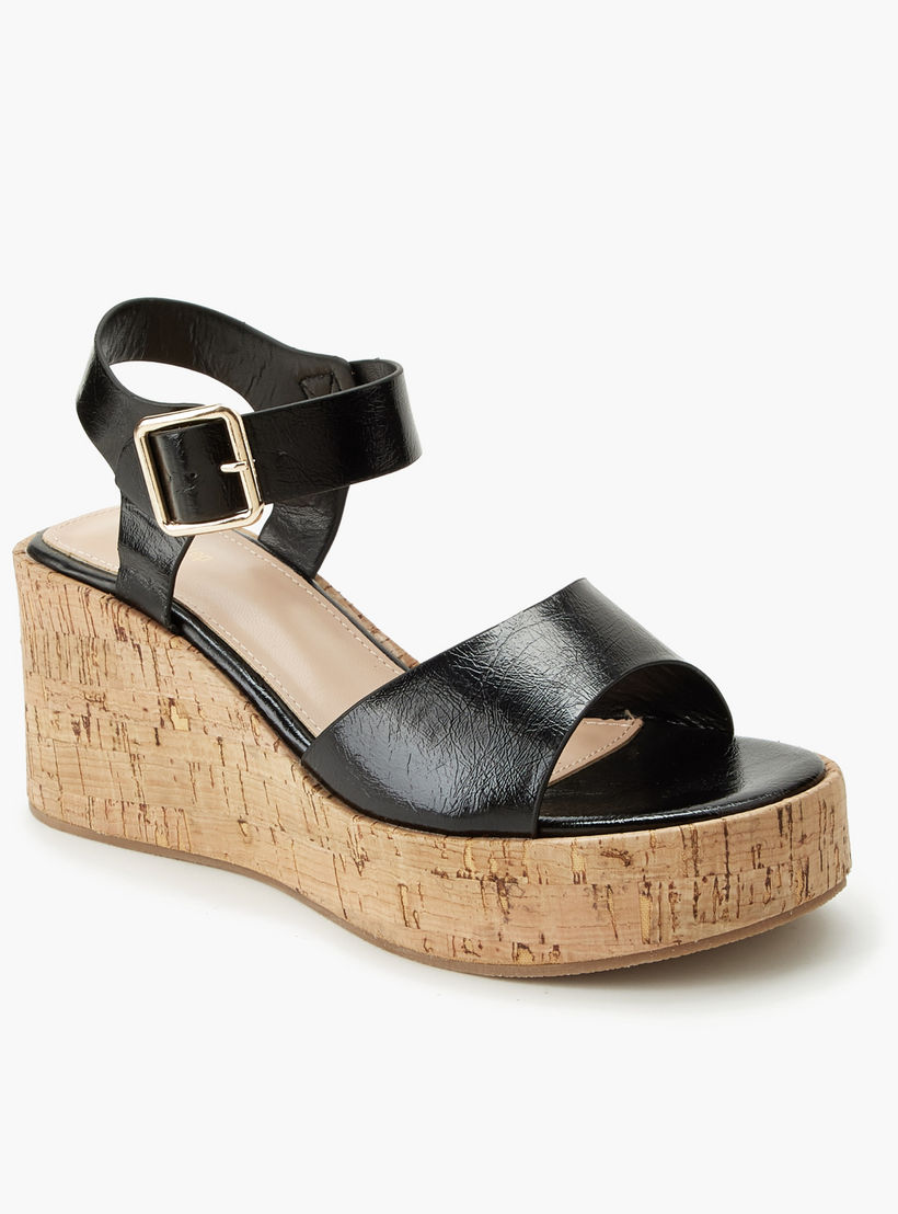 Surestep Women Wedge Heel Sandals-women-shoes-sandals-heeled-image-2