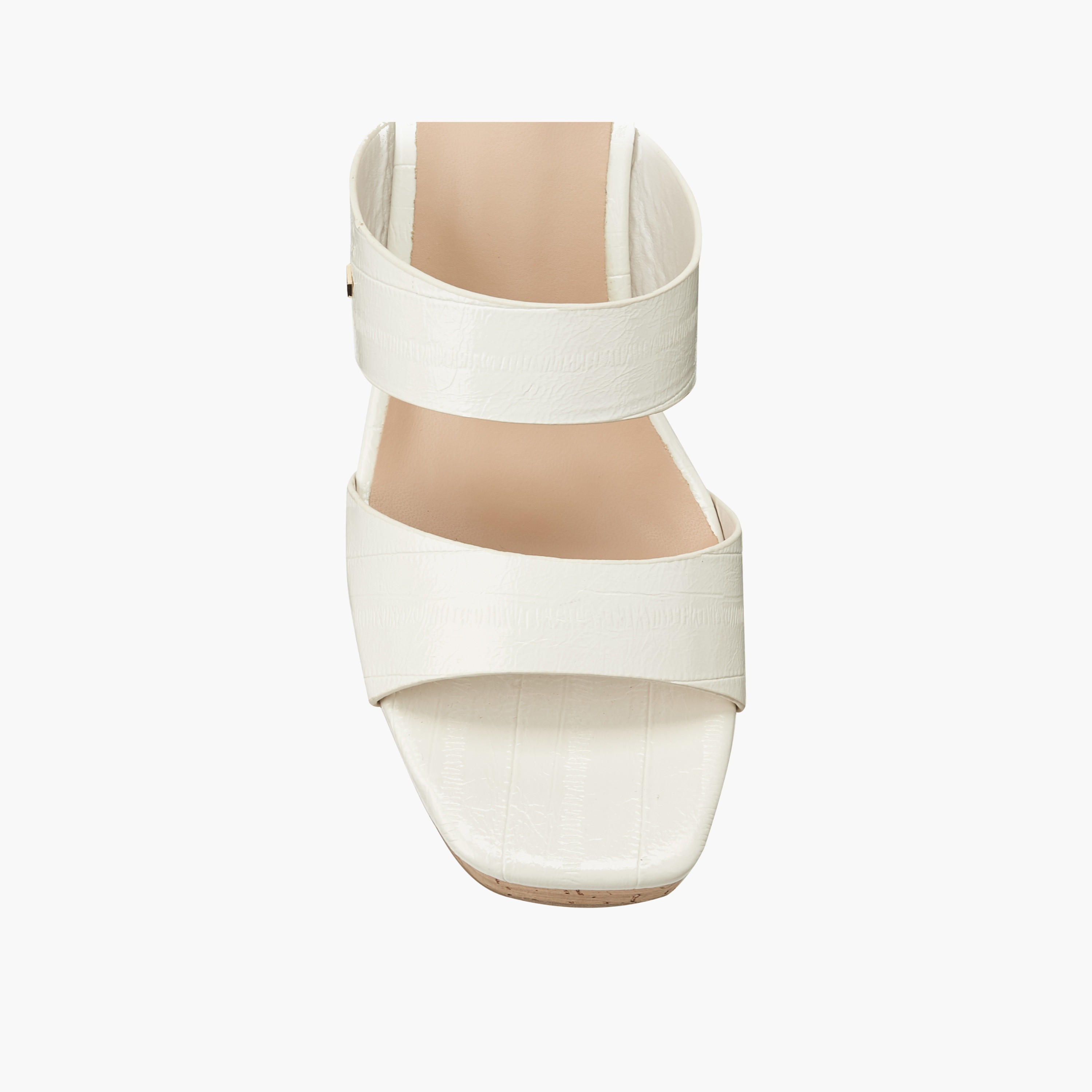 صندل للنساء بارز الملمس بكعب ويدج من شور ستيب-women-shoes-sandals-heeled-image-4