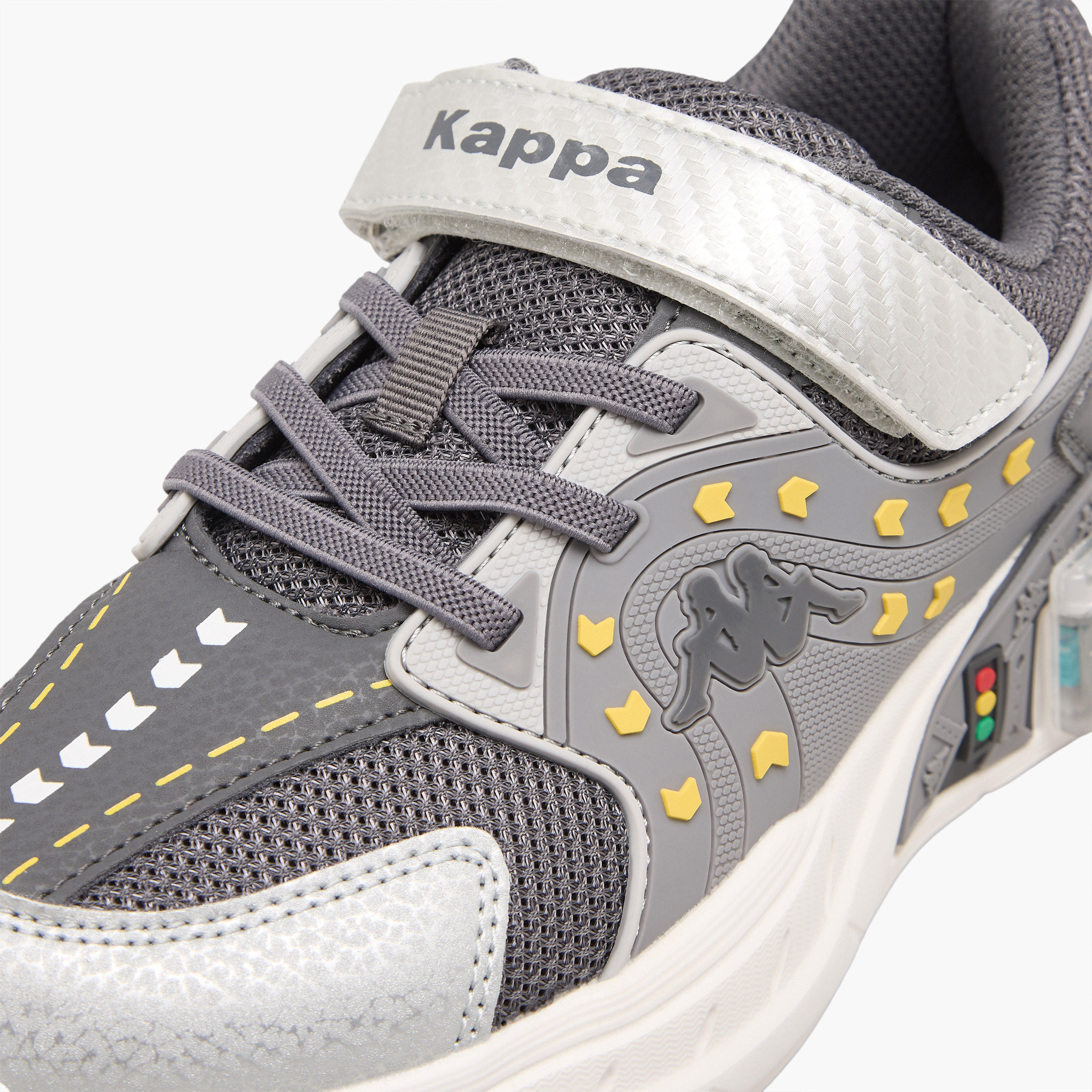 Kappa Boys Hook & Loop Sports Shoes-boys-shoes-sneakers-image-4