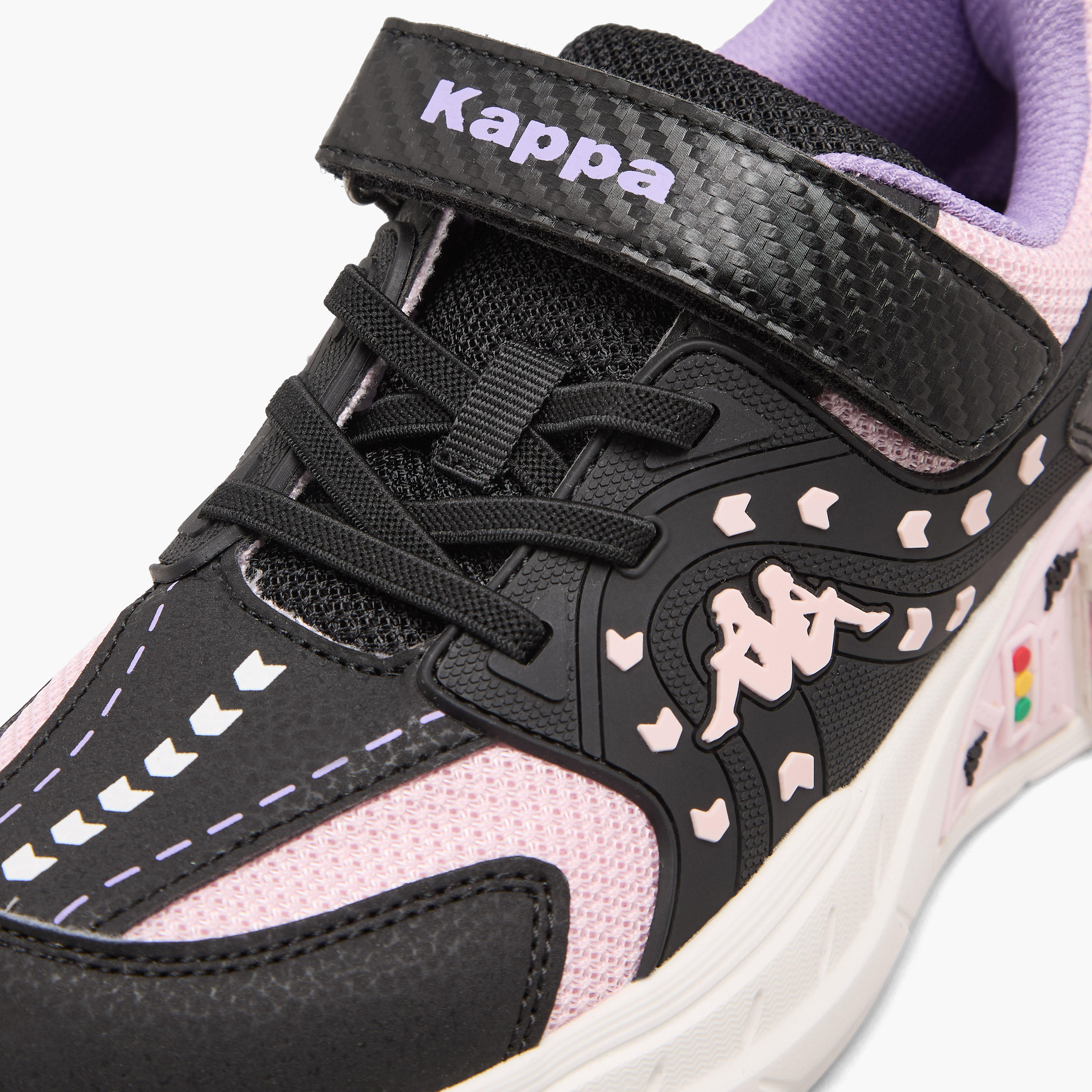 Kappa Girls Hook & Loop Sports Shoes-girls-shoes-sneakers-image-4