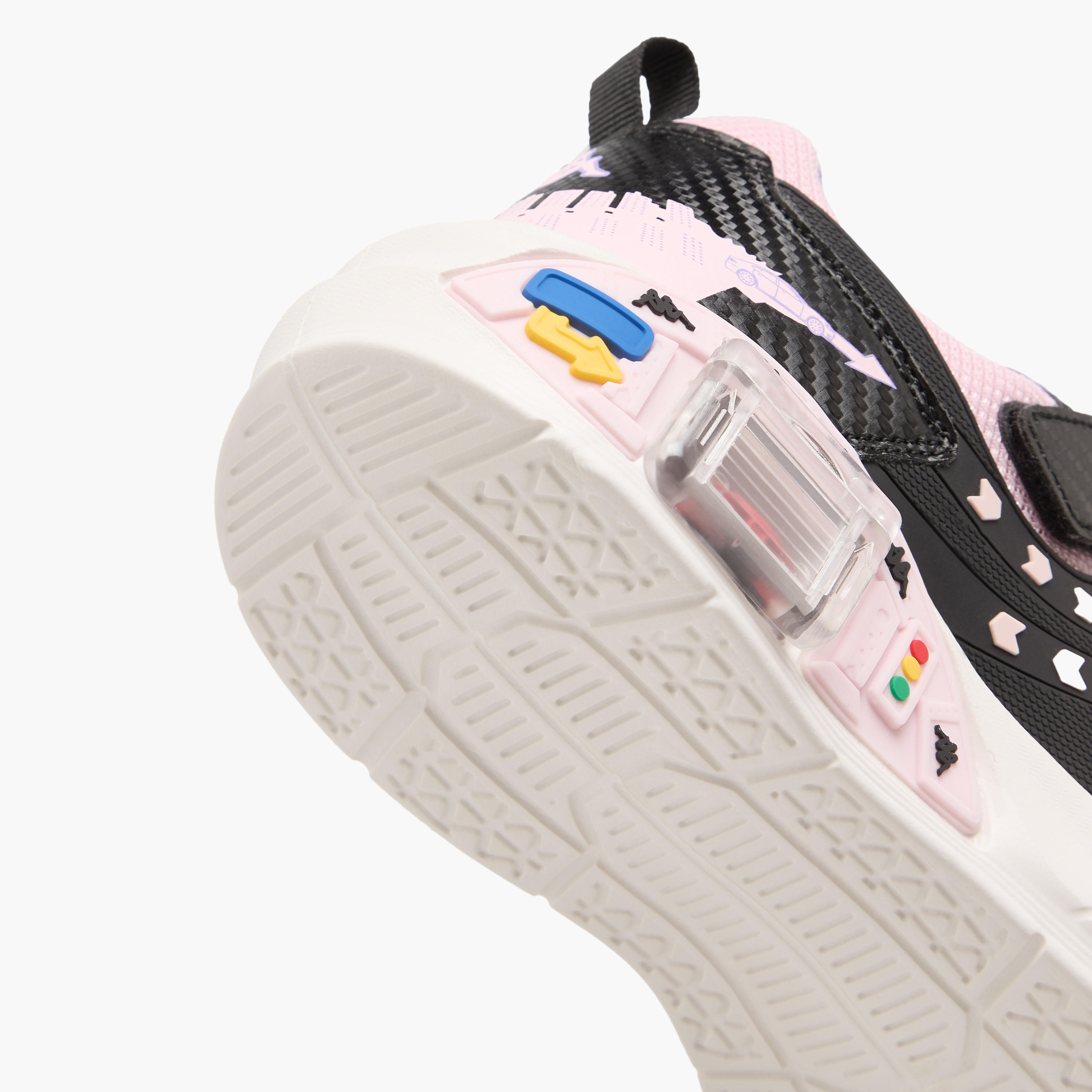 Kappa Girls Hook & Loop Sports Shoes-girls-shoes-sneakers-image-5