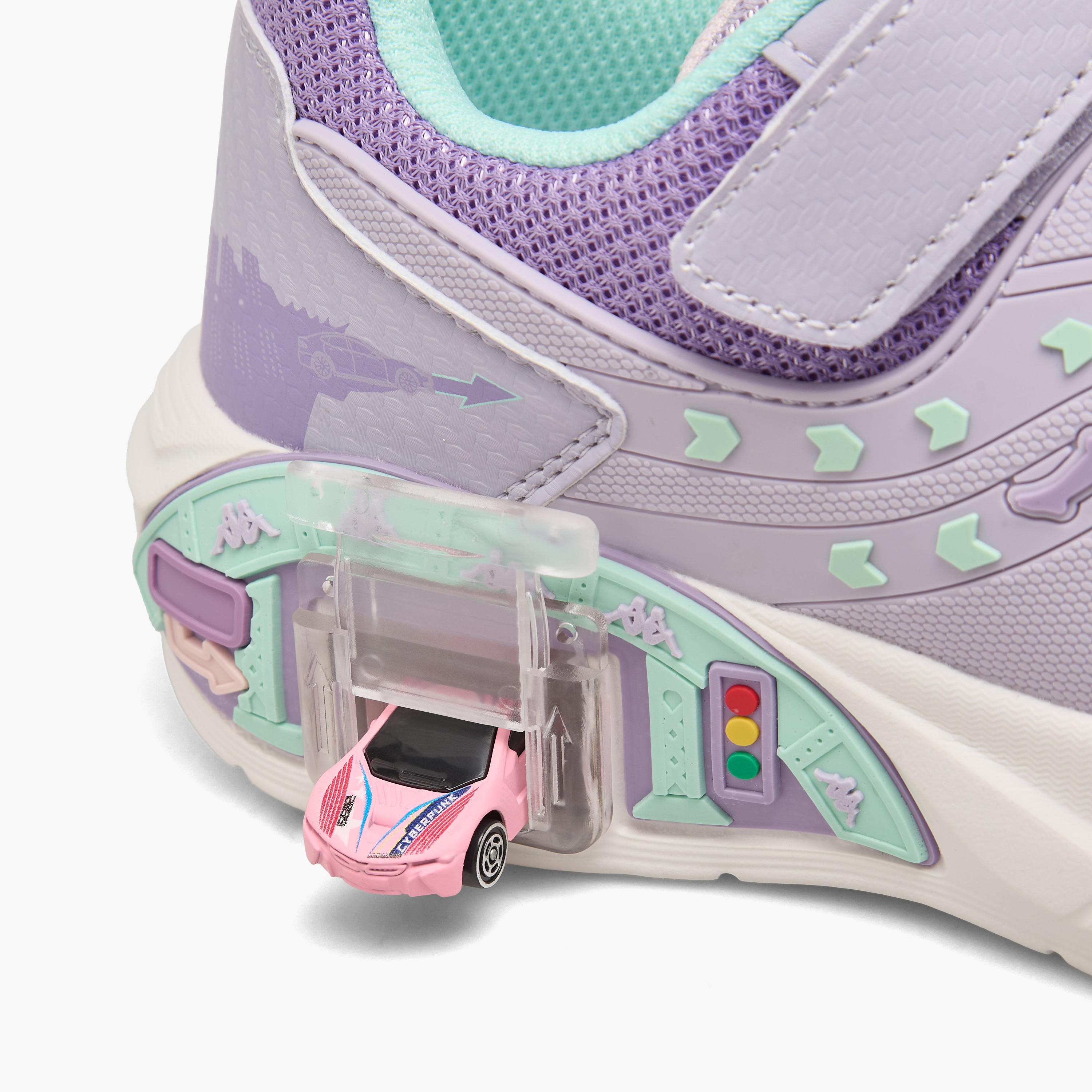 Kappa Girls Hook & Loop Sports Shoes-girls-shoes-sneakers-image-6