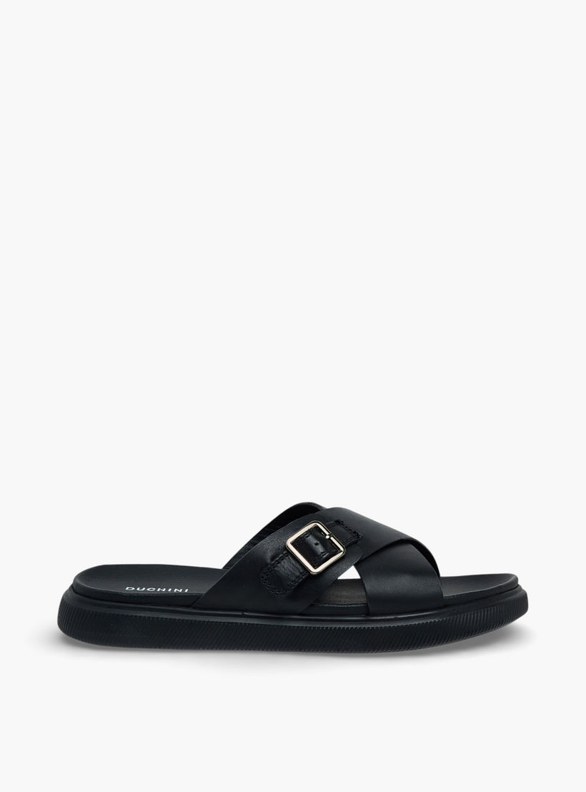 صندل جلد بحزام متقاطع للرجال من دوتشيني-men-shoes-sandals-image-3