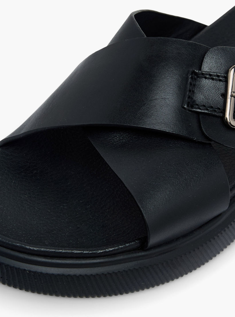 صندل جلد بحزام متقاطع للرجال من دوتشيني-men-shoes-sandals-image-4