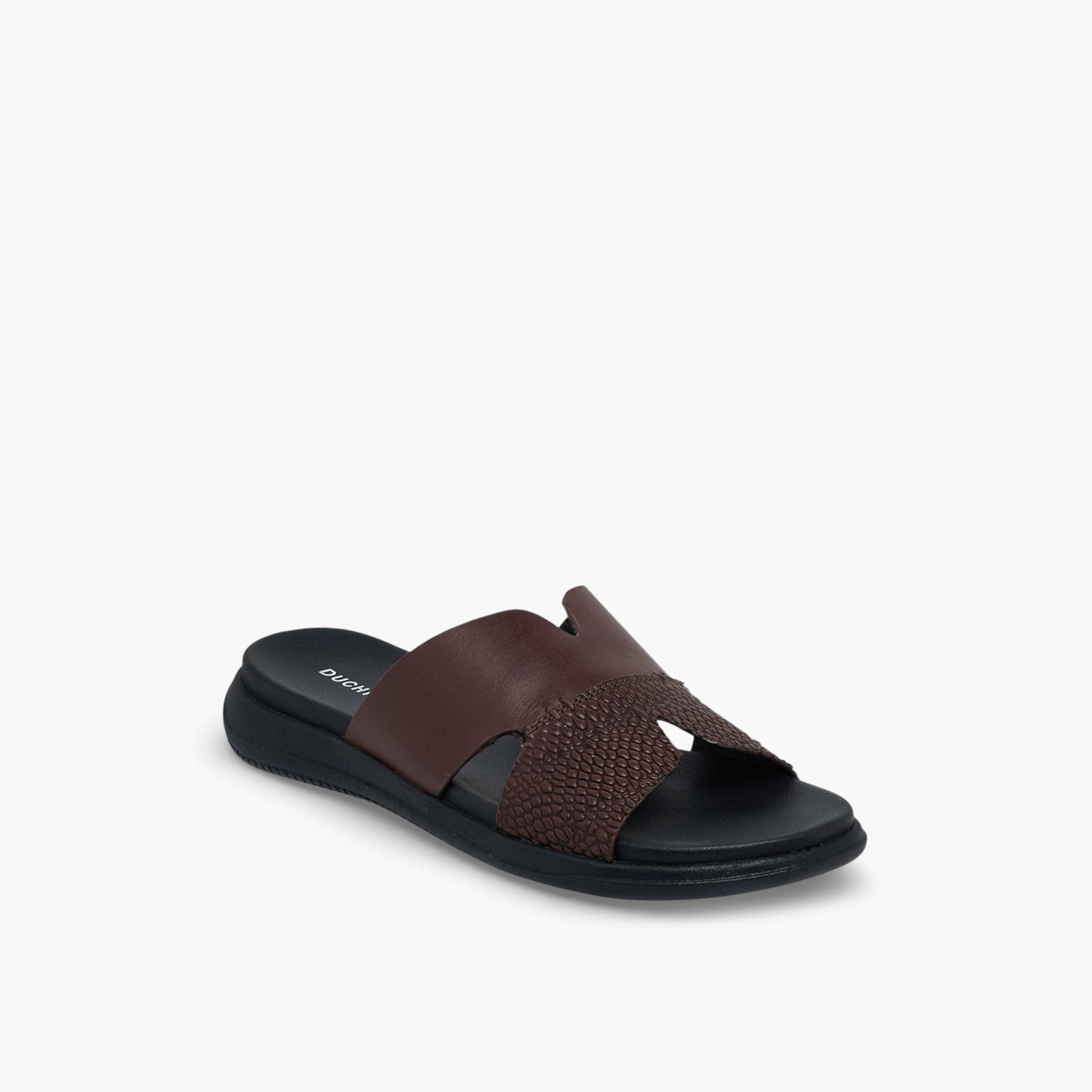 صندل مريح جلد للرجال من دوتشيني-men-shoes-sandals-image-2