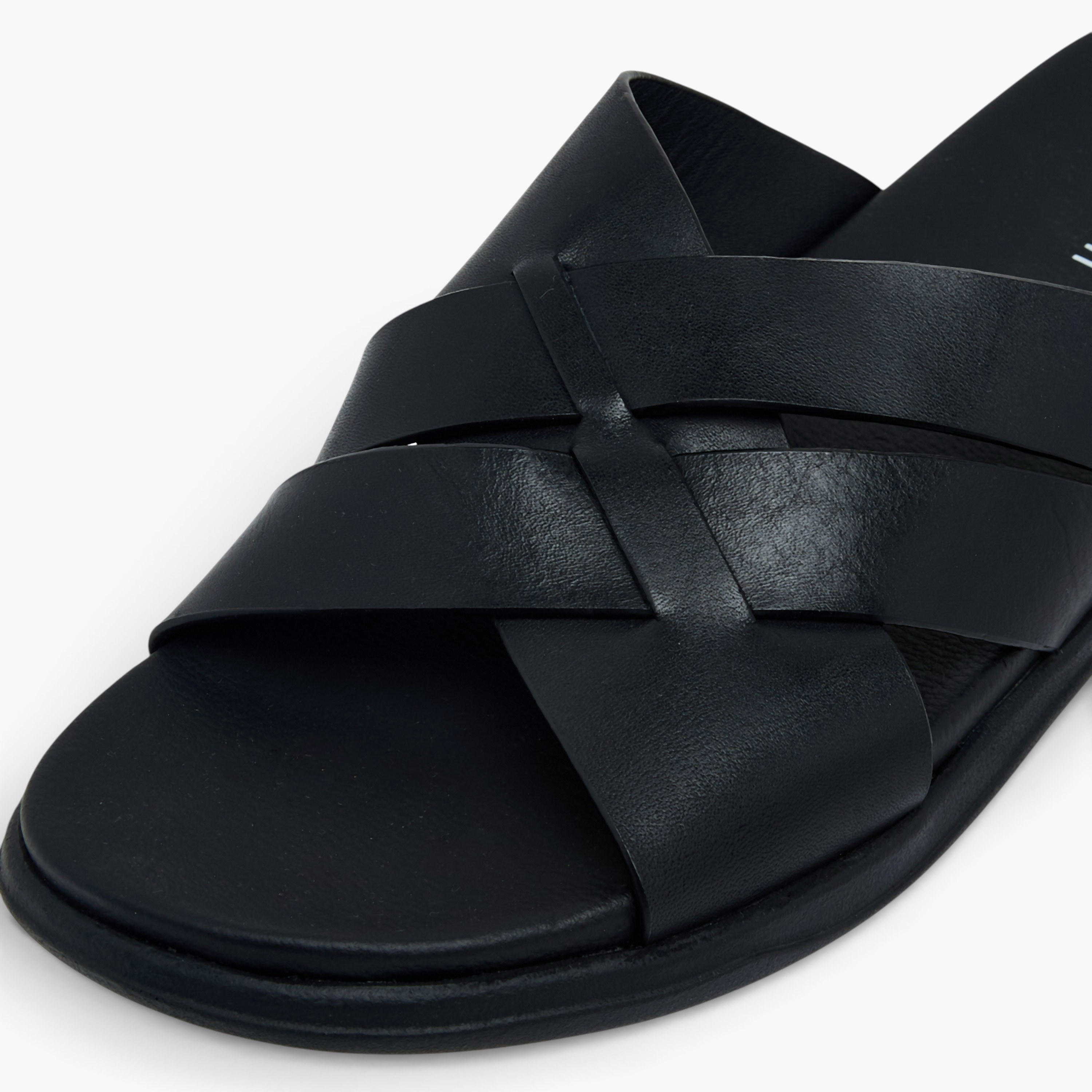 صندل جلد بحزام متقاطع للرجال من دوتشيني-men-shoes-sandals-image-4