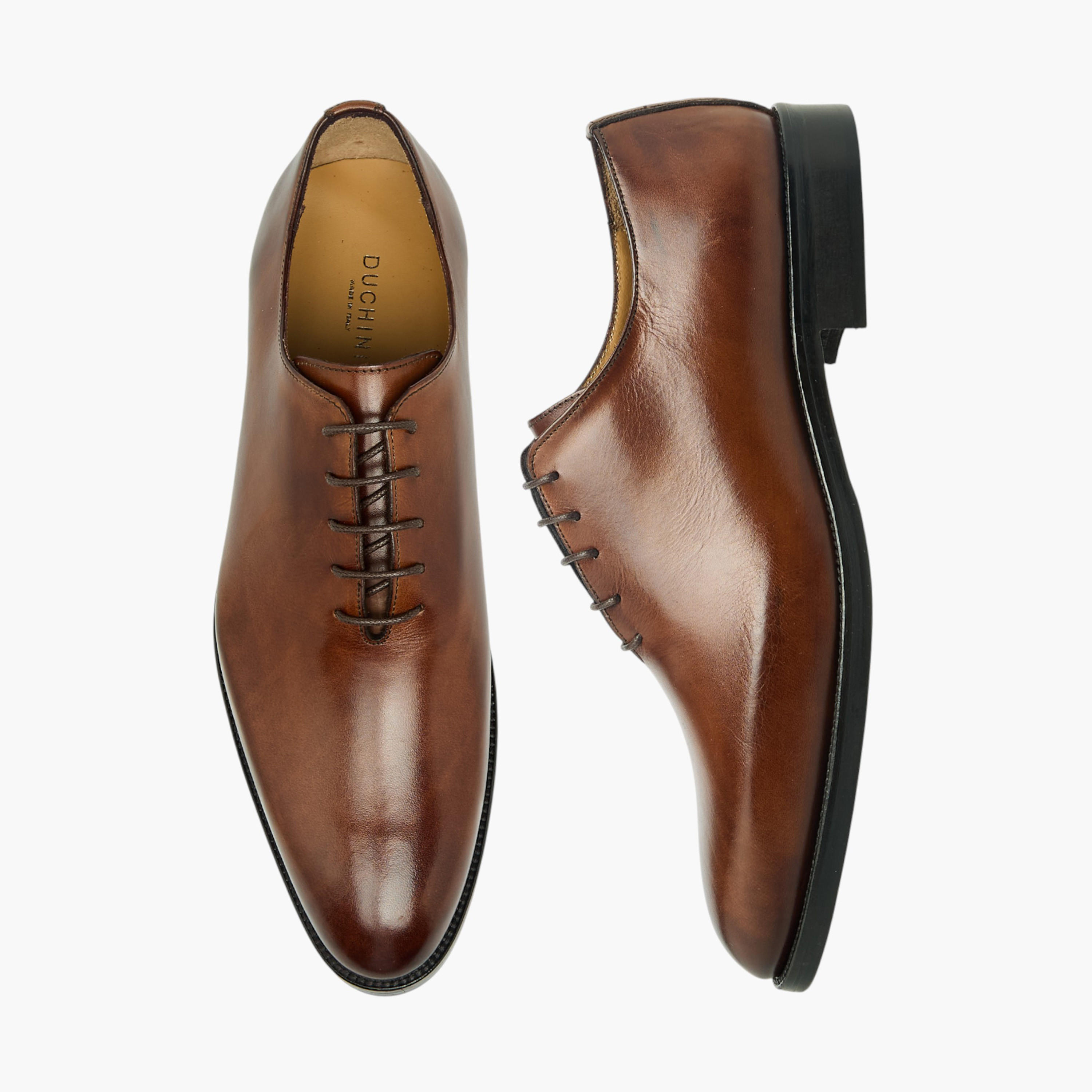 Duchini Men Genuine Leather Lace-Up Oxford Shoes-men-shoes-formalshoes-image-1