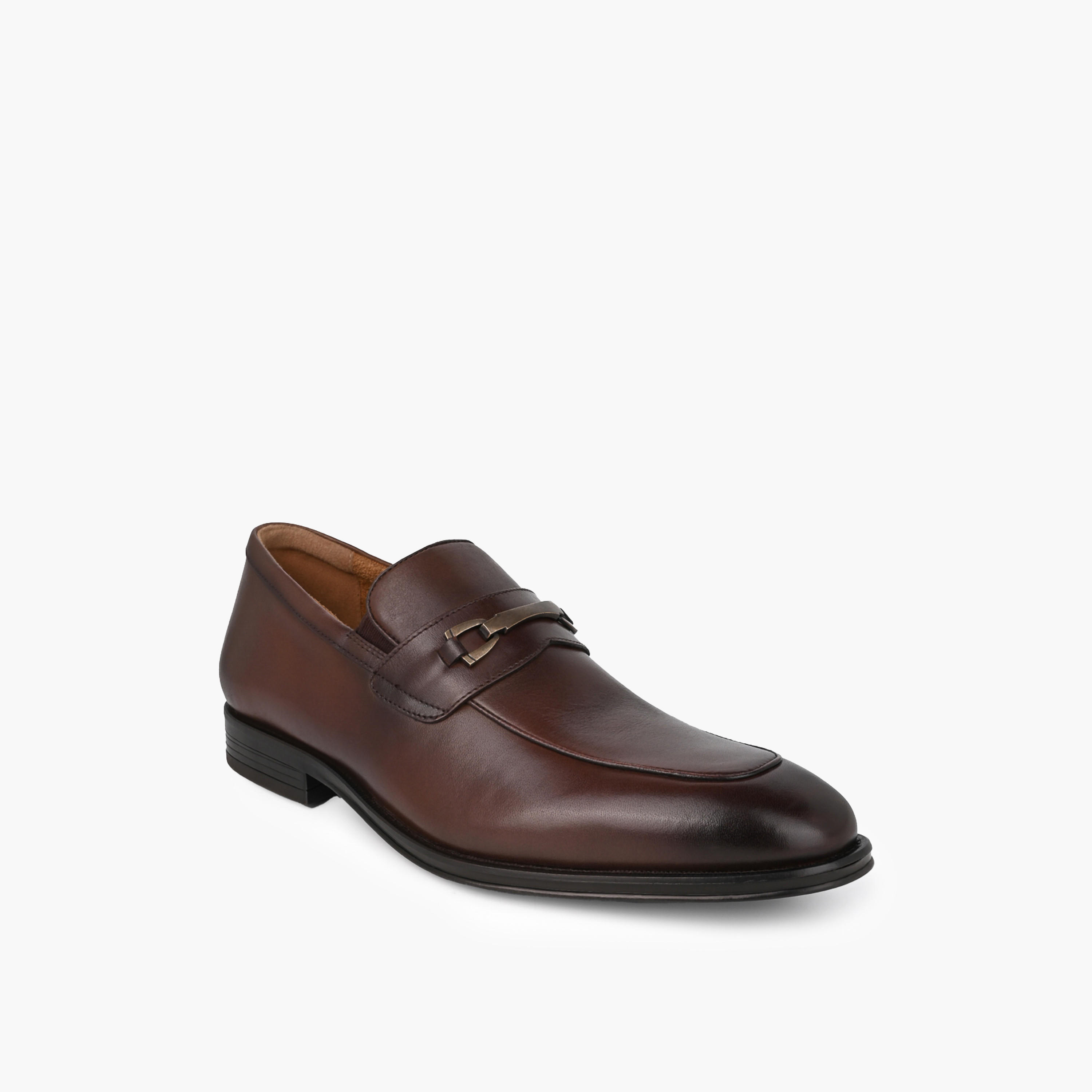 Duchini Men Genuine Leather Slip-On Loafers-men-shoes-loafersandmoccasins-image-2