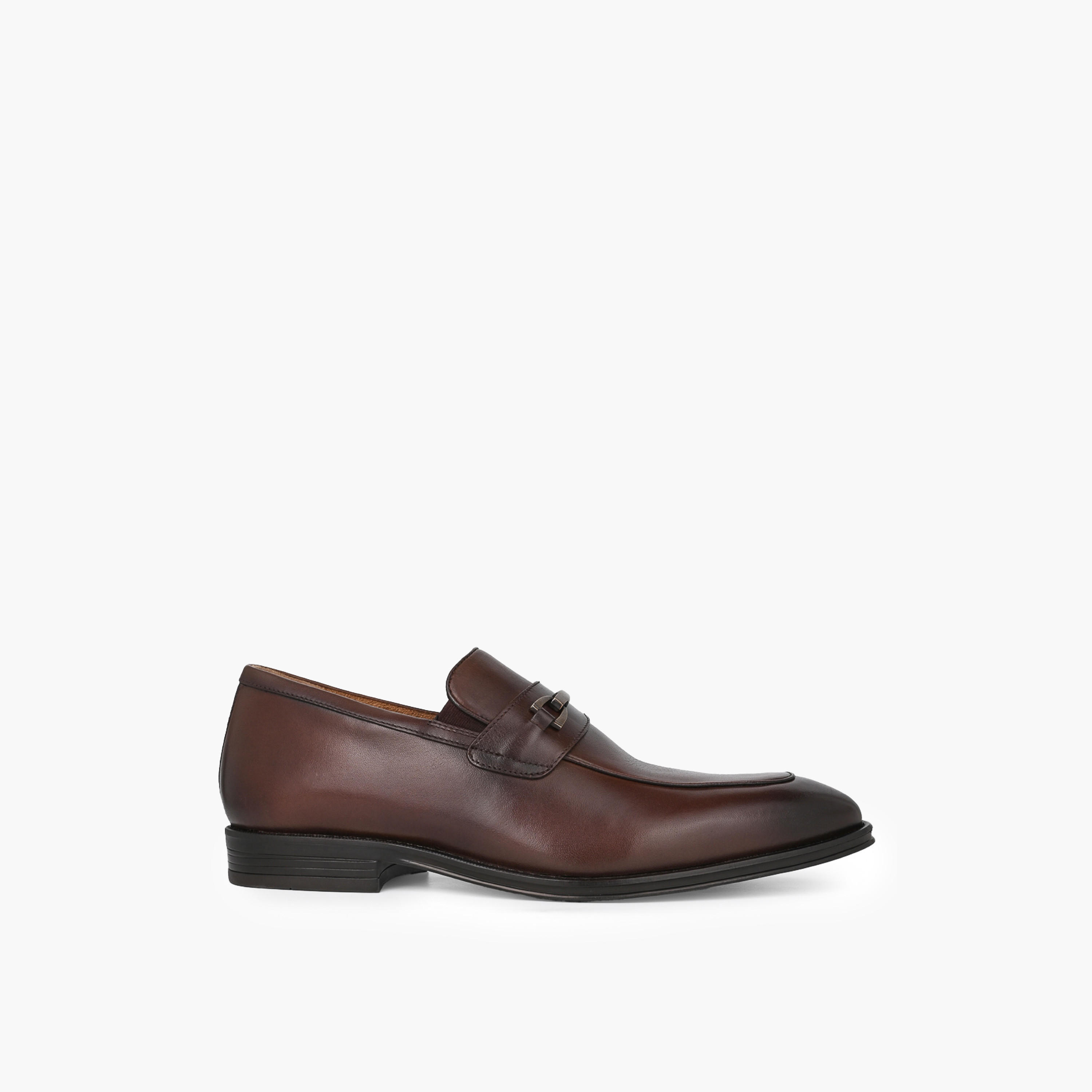Duchini Men Genuine Leather Slip-On Loafers-men-shoes-loafersandmoccasins-image-3