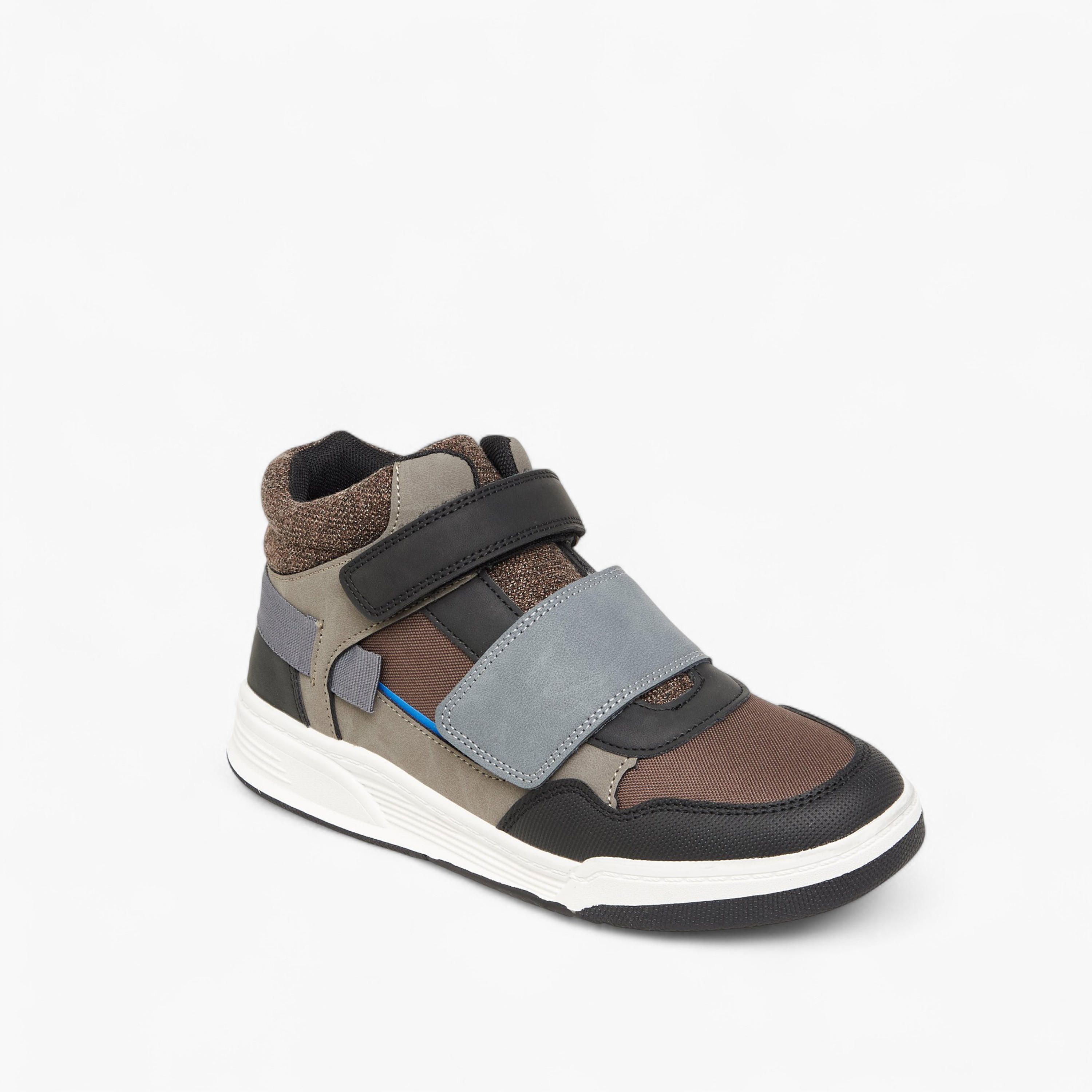 LBL by Shoexpress Boys Panelled High Cut Sneakers-boys-shoes-sneakers-image-2