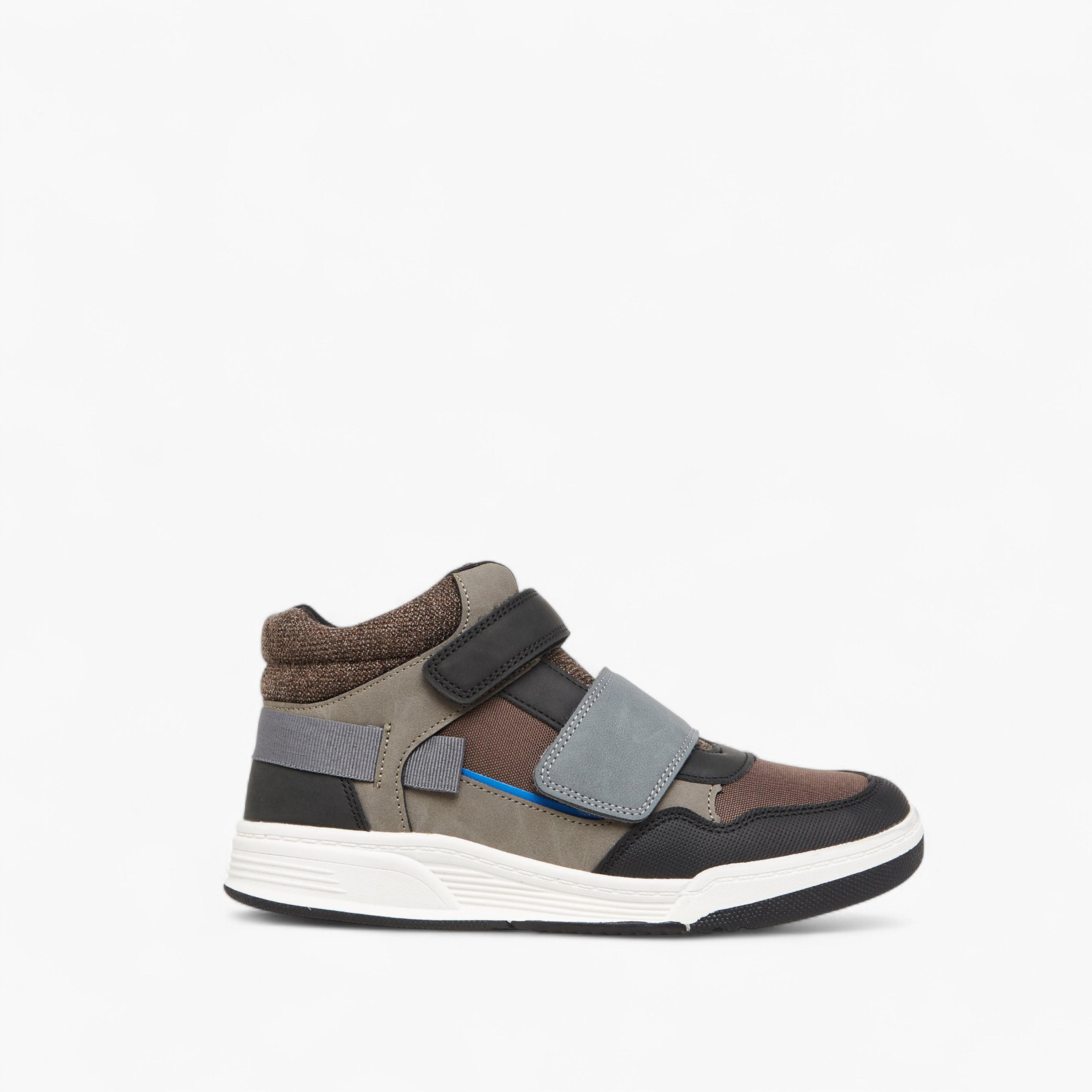 LBL by Shoexpress Boys Panelled High Cut Sneakers-boys-shoes-sneakers-image-3