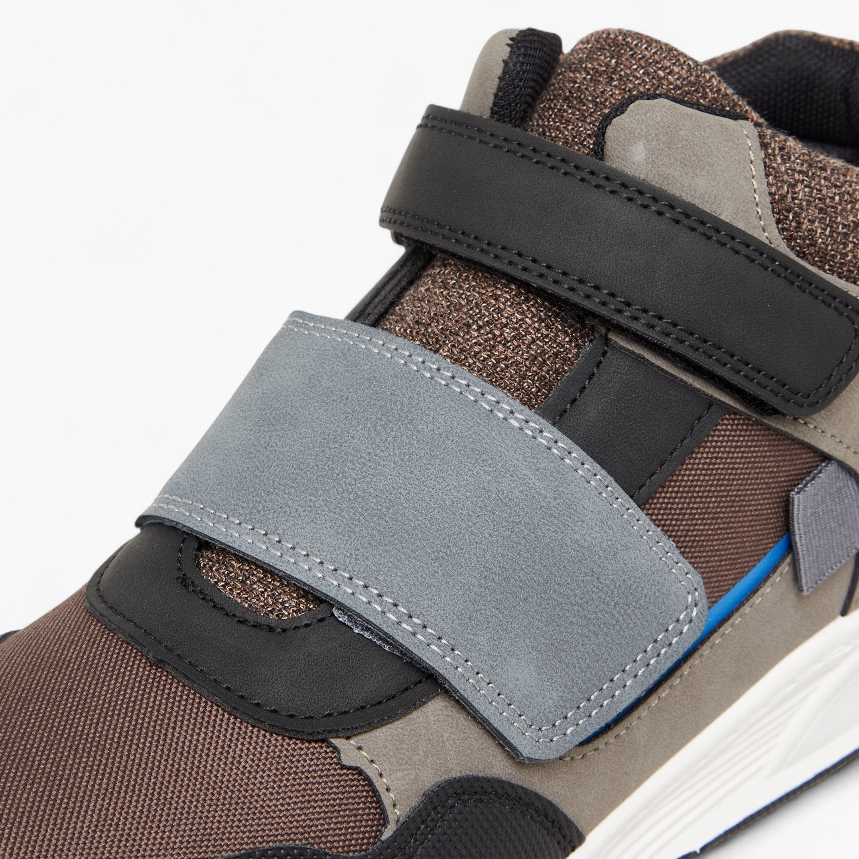 LBL by Shoexpress Boys Panelled High Cut Sneakers-boys-shoes-sneakers-image-4