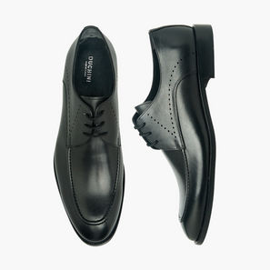 حذاء ديرقي رجالي بأربطة من الجلد الطبيعي-men-shoes-image-1