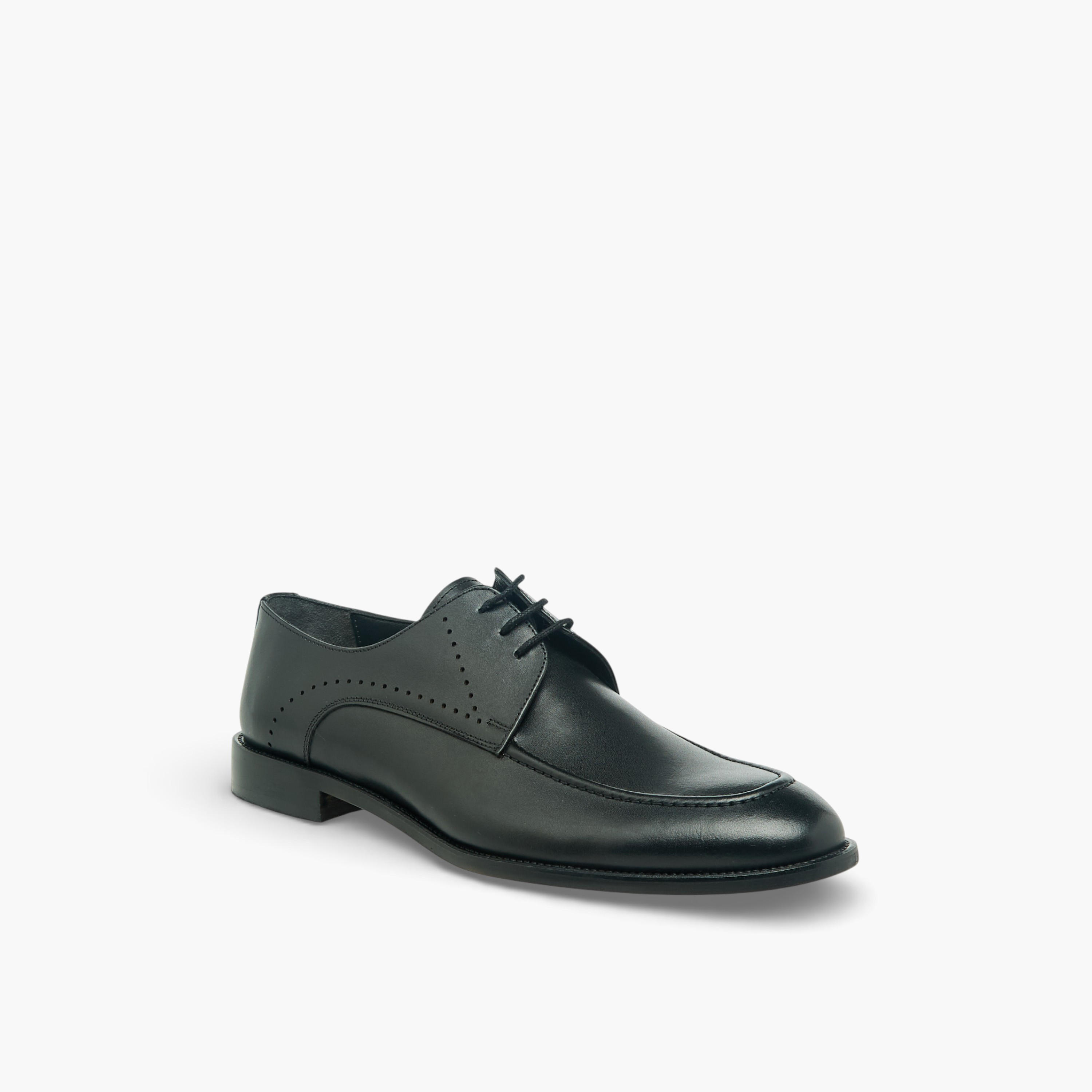 حذاء ديرقي رجالي بأربطة من الجلد الطبيعي-men-shoes-formalshoes-image-2