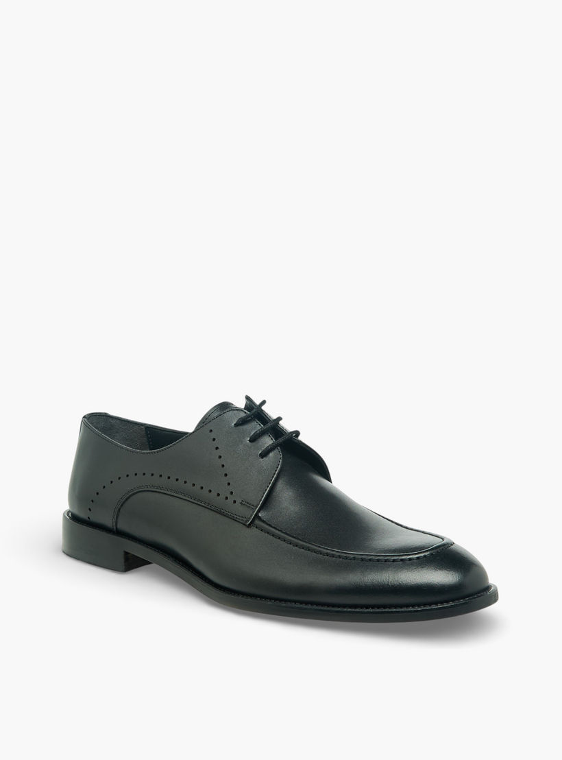 حذاء ديرقي رجالي بأربطة من الجلد الطبيعي-men-shoes-formalshoes-image-2