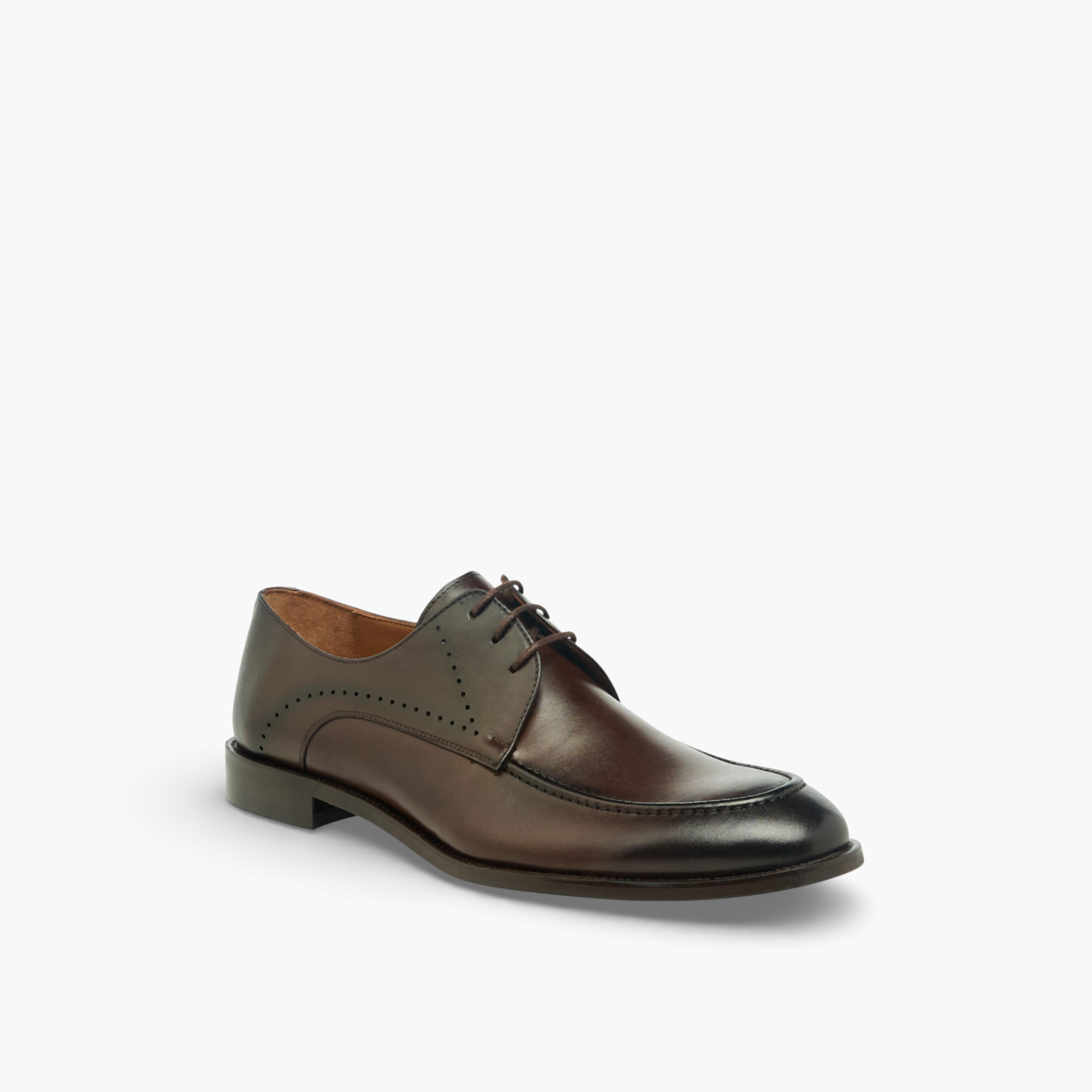 حذاء ديرقي رجالي بأربطة من الجلد الطبيعي-men-shoes-formalshoes-image-2