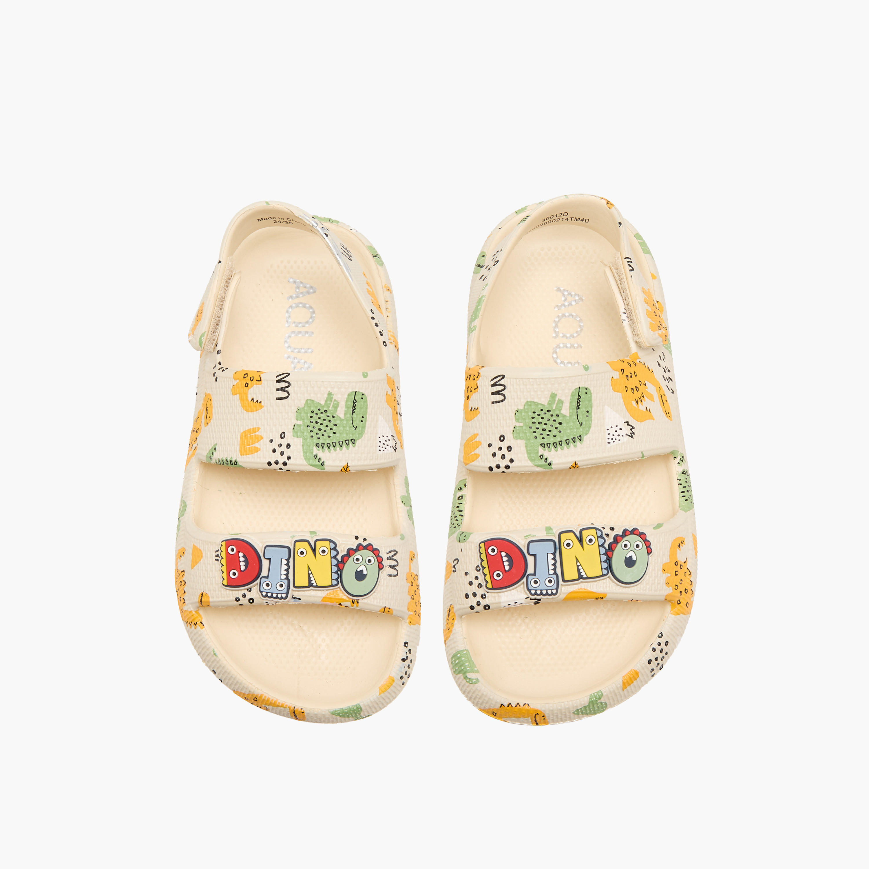 صندل بطبعات وشريط إغلاق للولاد من أكوا-boys-shoes-sandals-image-1