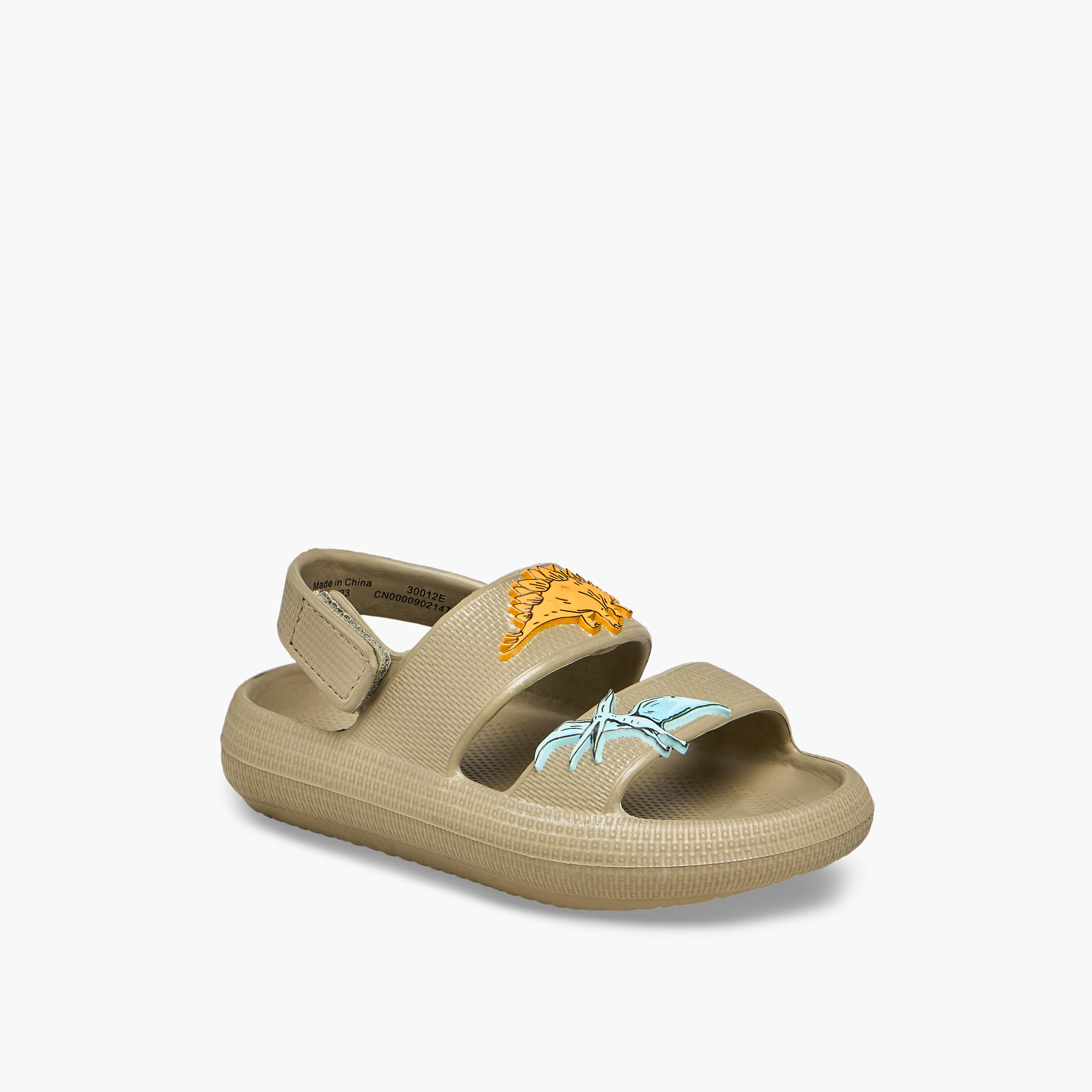 صندل كلوج بزخارف ديناصورات للأولاد من أكوا-boys-shoes-flipflopsandslides-image-2