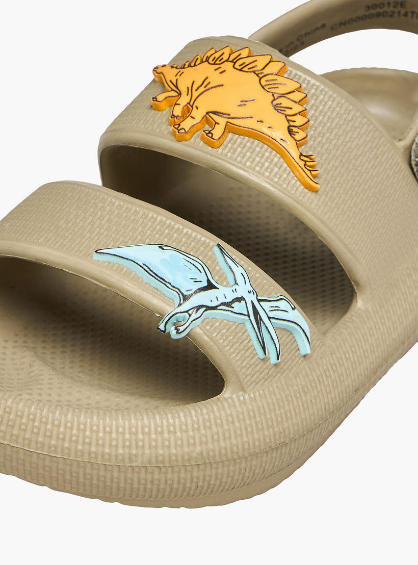 صندل كلوج بزخارف ديناصورات للأولاد من أكوا-boys-shoes-flipflopsandslides-image-4