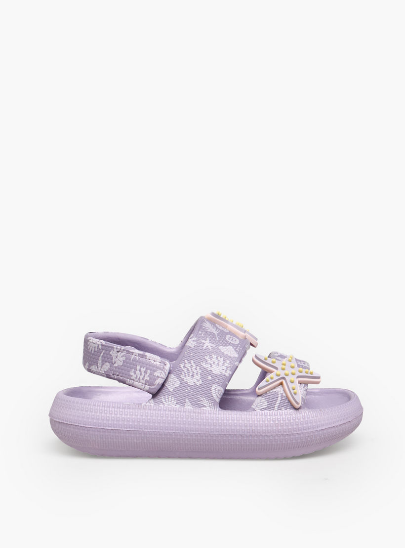 صندل كلوج بشريط إغلاق لاصق للبنات من أكوا-girls-shoes-flipflopsandslides-image-3