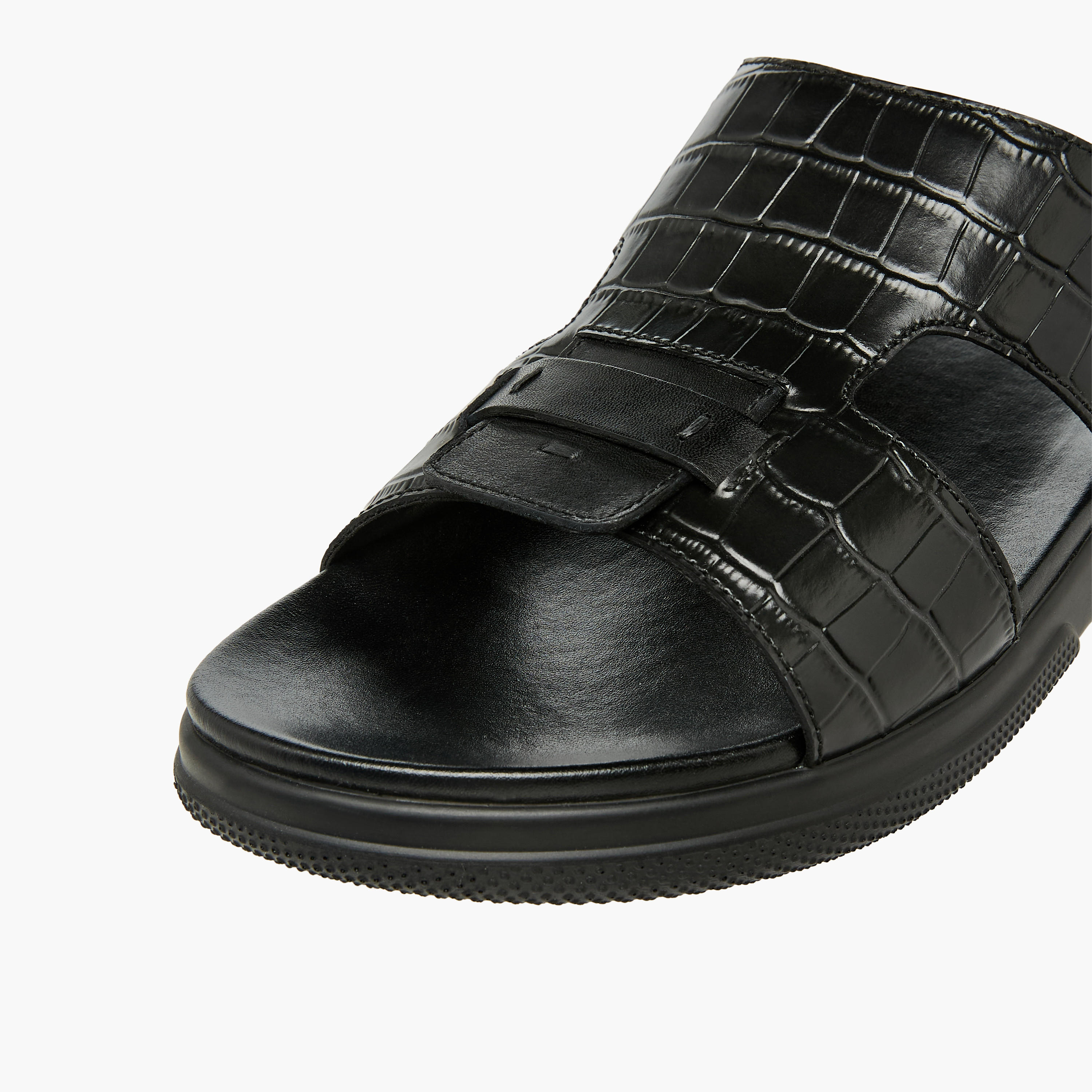 صندل مريح جلد للرجال من دوتشيني-men-shoes-sandals-image-4