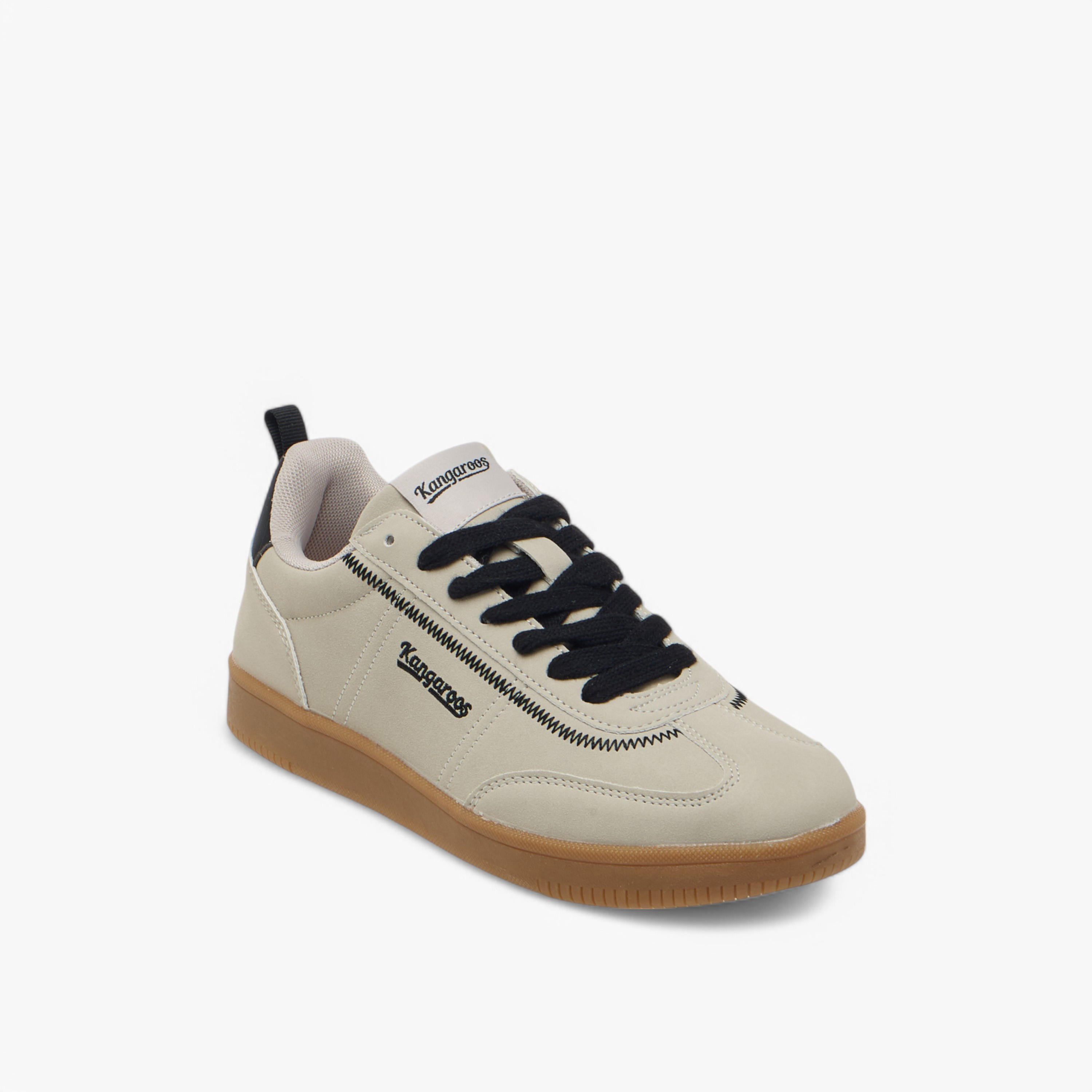 حذاء سنيكرز برباط إغلاق وتطريز الشعار للنساء من كانجاروس-women-shoes-sneakers-image-2