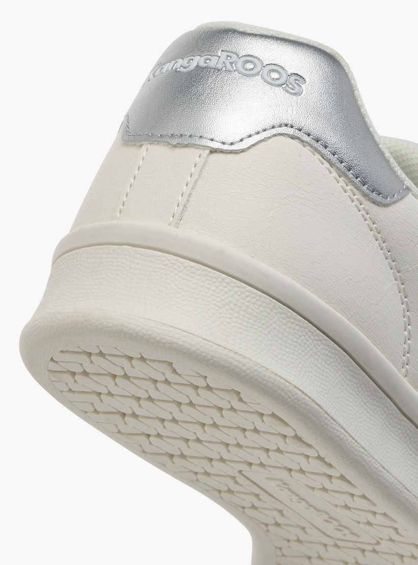 KangaROOS Women's Logo Detail Sneakers with Lace-Up Closure-women-shoes-sneakers-image-5
