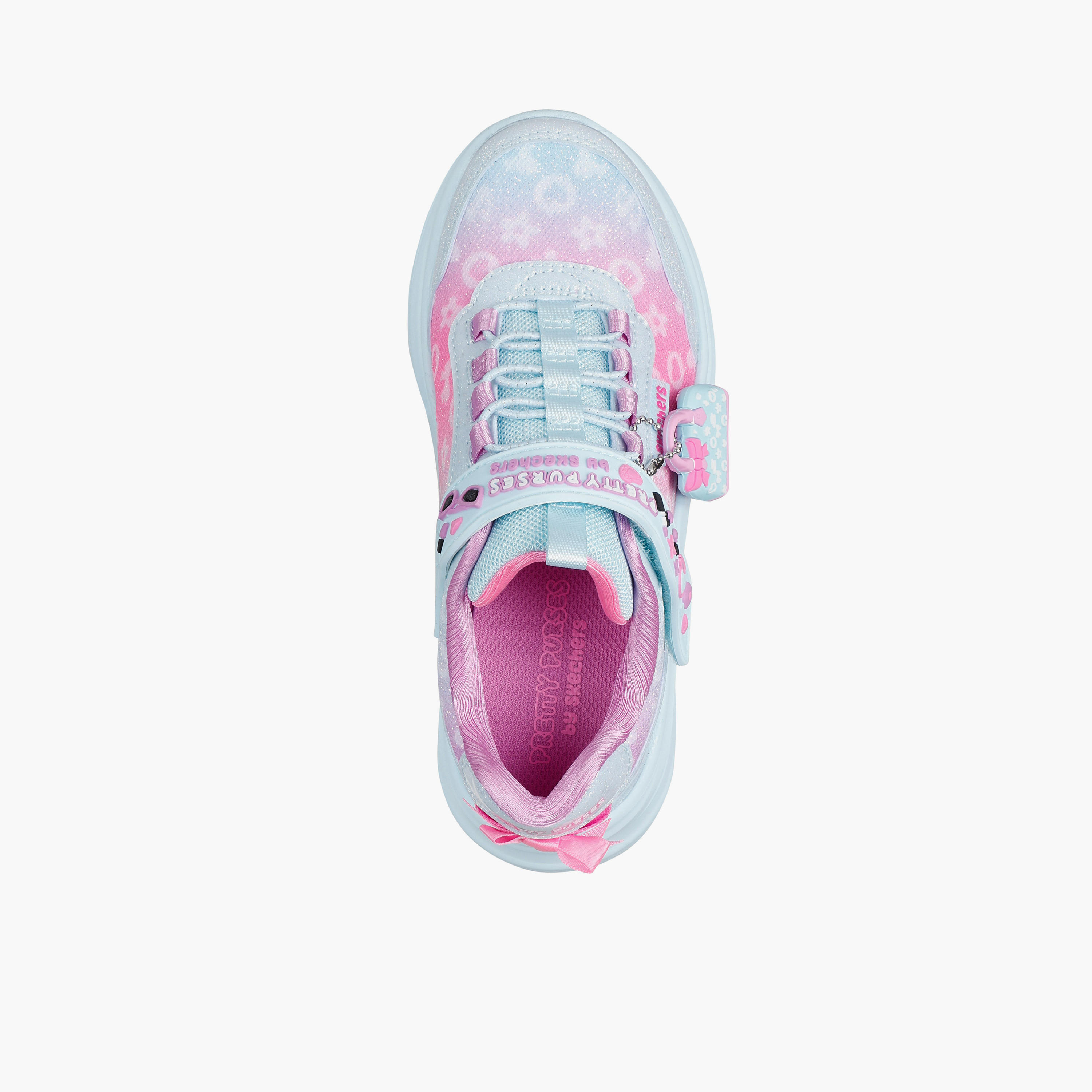 Skechers Girls POWER JAMS 2.0 Hook & Loop Sneakers - 302199L-AQMT-CP-girls-shoes-sneakers-image-2