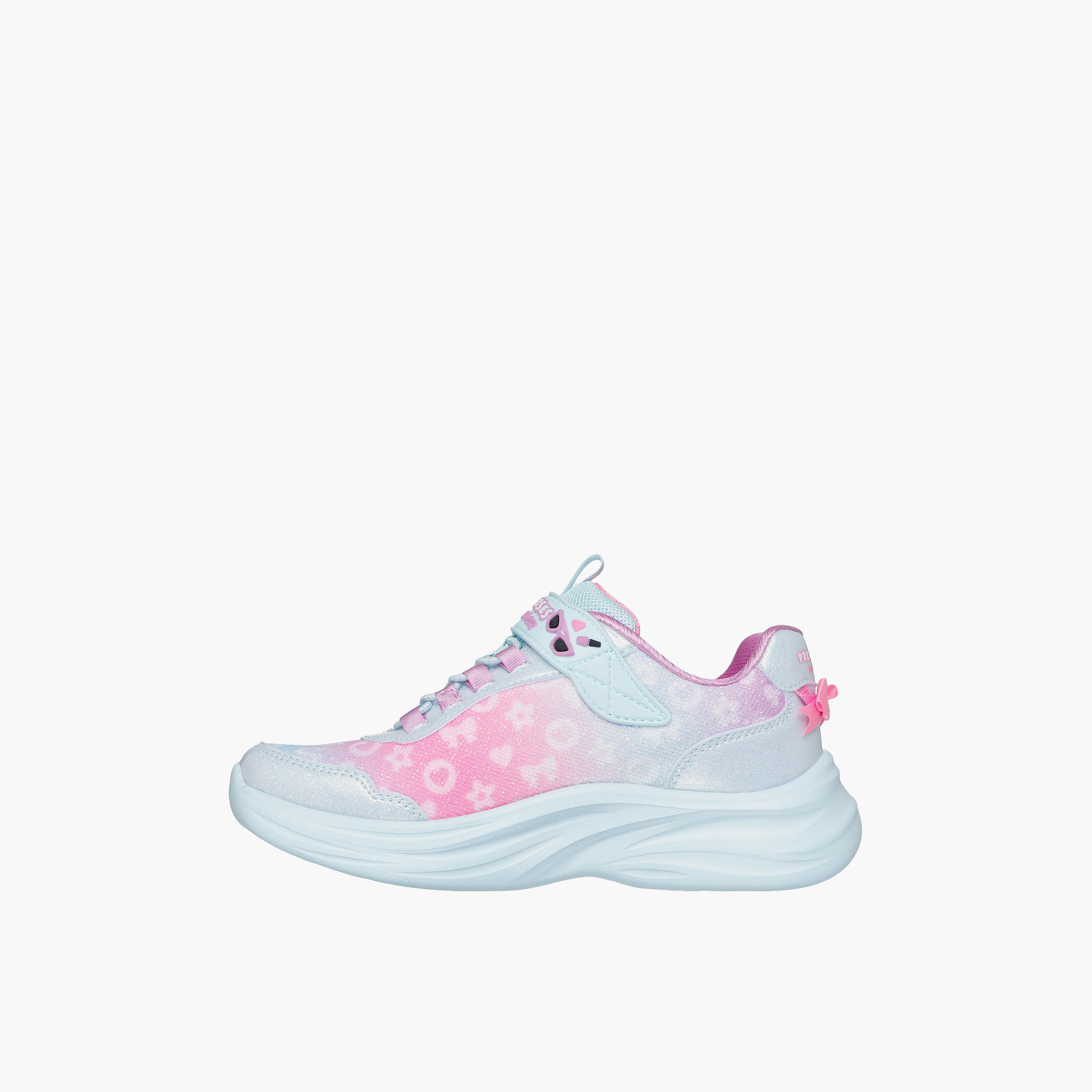 Skechers Girls POWER JAMS 2.0 Hook & Loop Sneakers - 302199L-AQMT-CP-girls-shoes-sneakers-image-4