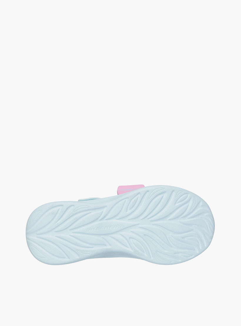 Skechers Girls POWER JAMS 2.0 Hook & Loop Sneakers - 302199L-AQMT-CP-girls-shoes-sneakers-image-5