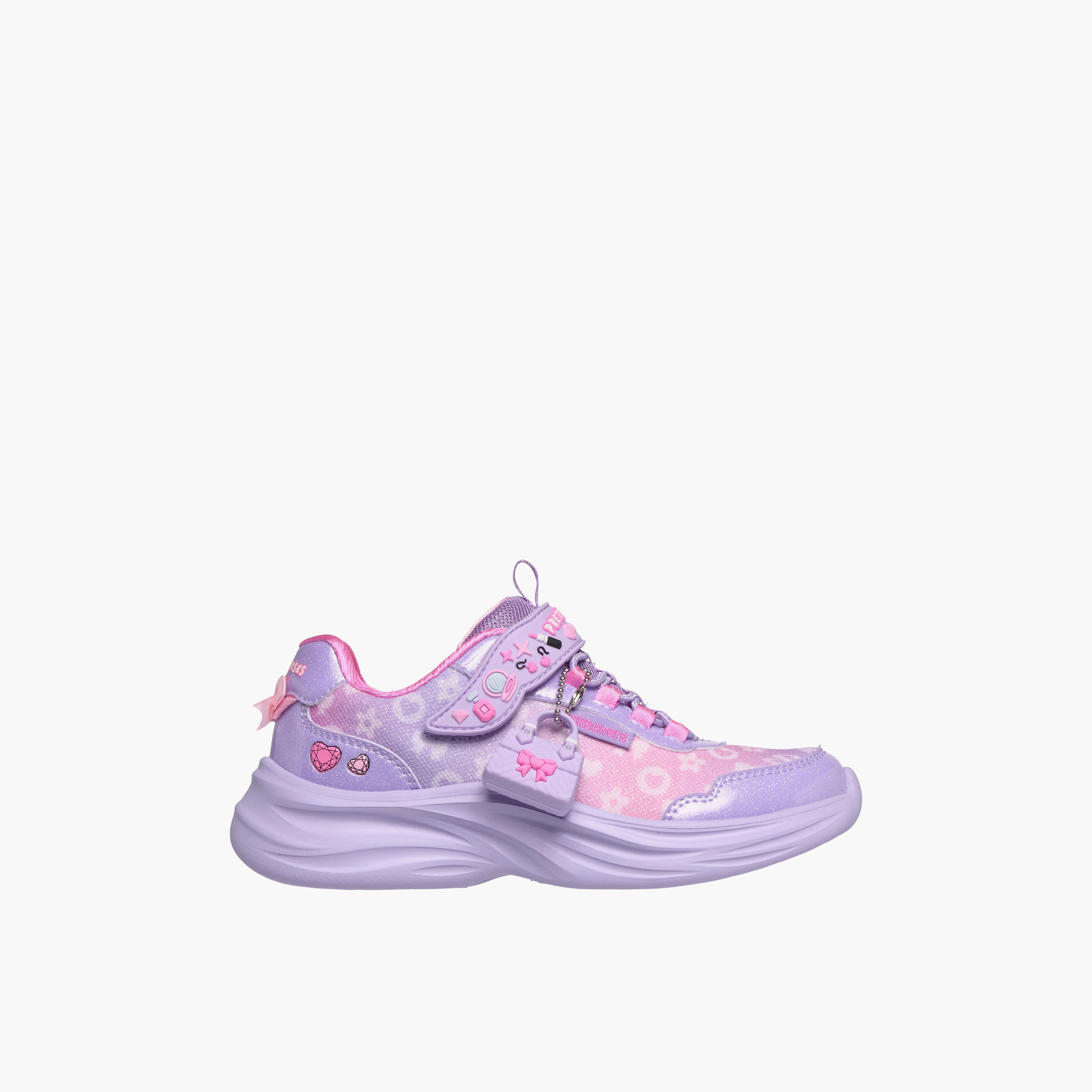 Skechers Girls POWER JAMS 2.0 Hook & Loop Sneakers-girls-shoes-sneakers-image-3