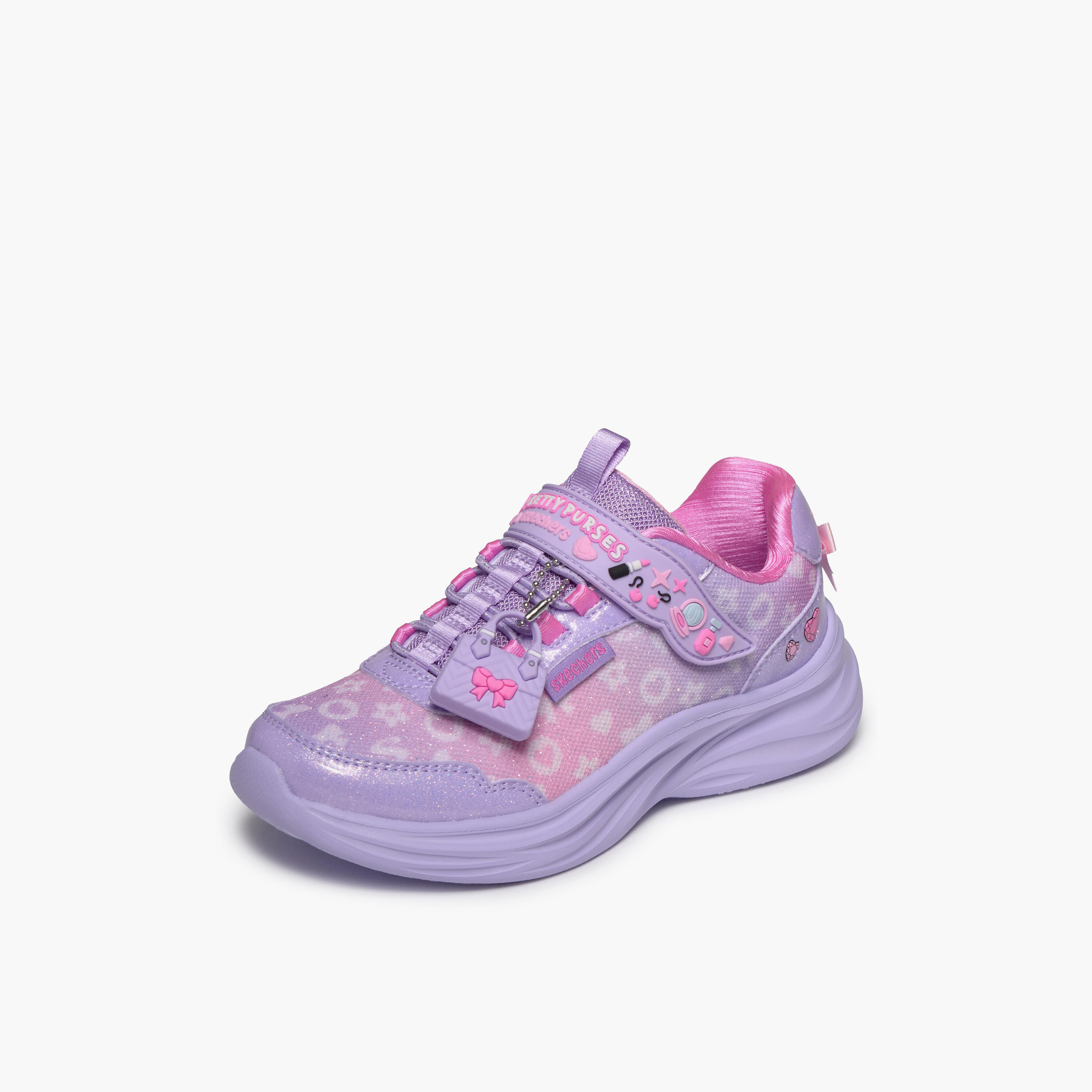 Skechers Girls POWER JAMS 2.0 Hook & Loop Sneakers-girls-shoes-sneakers-image-4