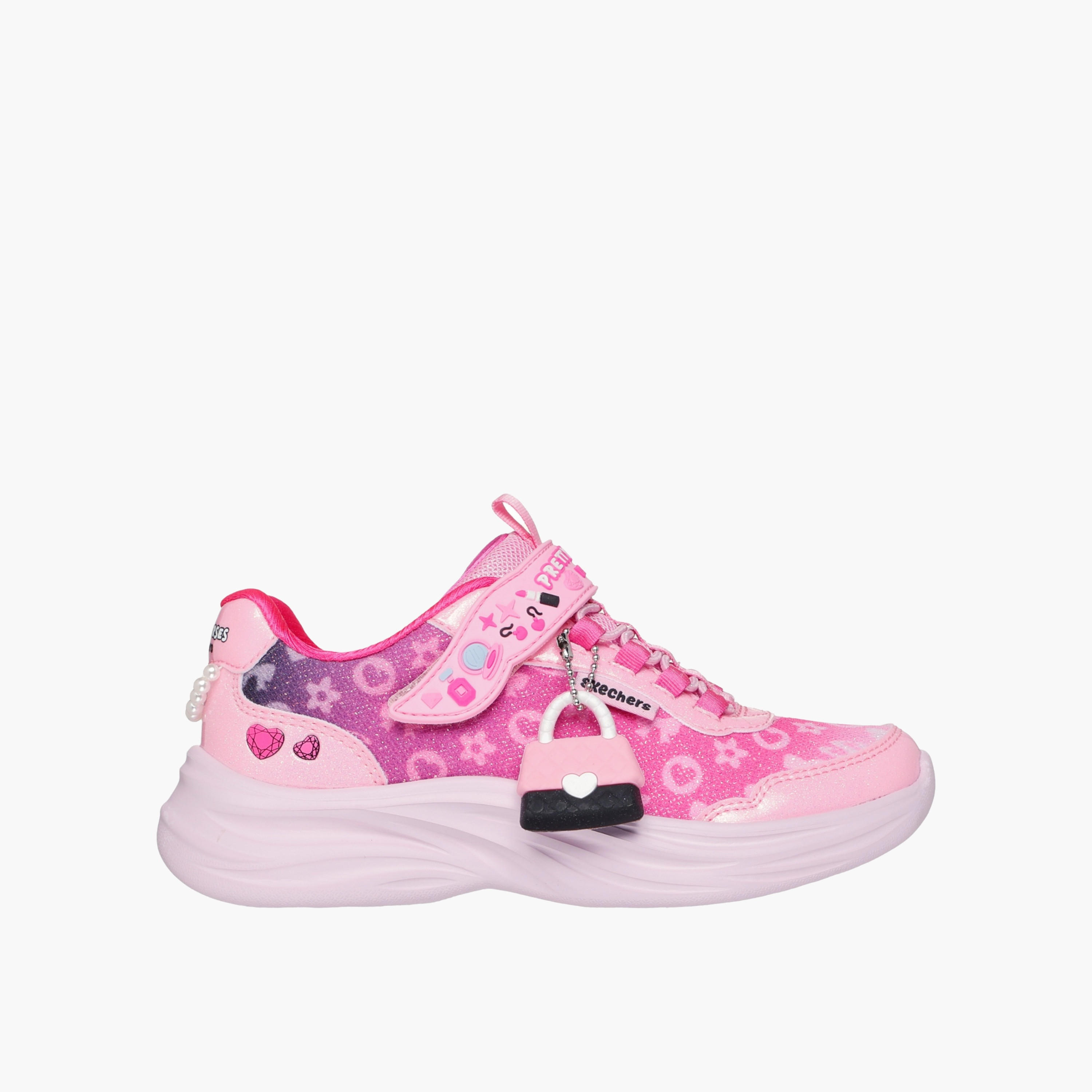Skechers Girls LJO POWER JAMS Hook & Loop Sports Shoes-girls-shoes-sneakers-image-2