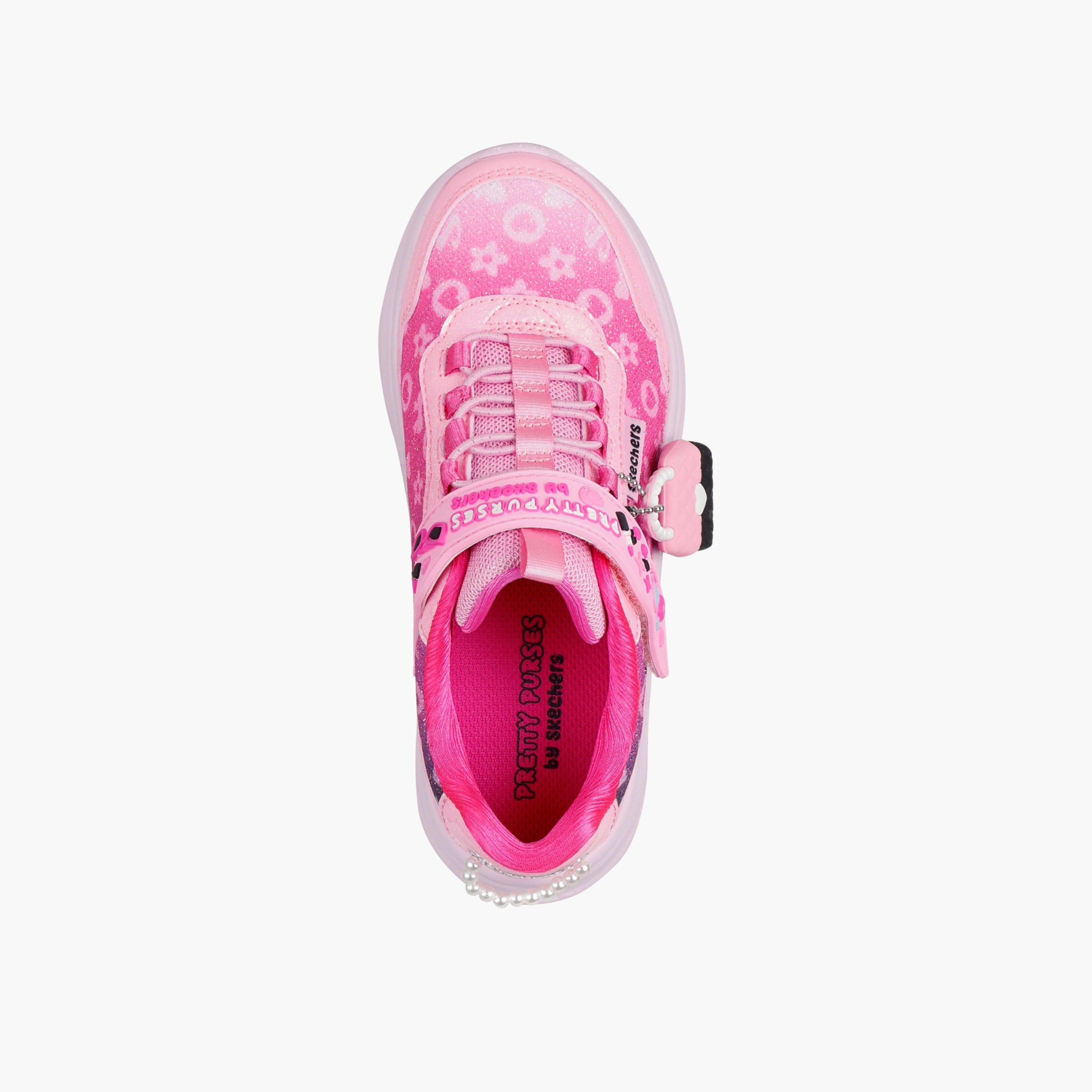 Skechers Girls LJO POWER JAMS Hook & Loop Sports Shoes-girls-shoes-sneakers-image-3