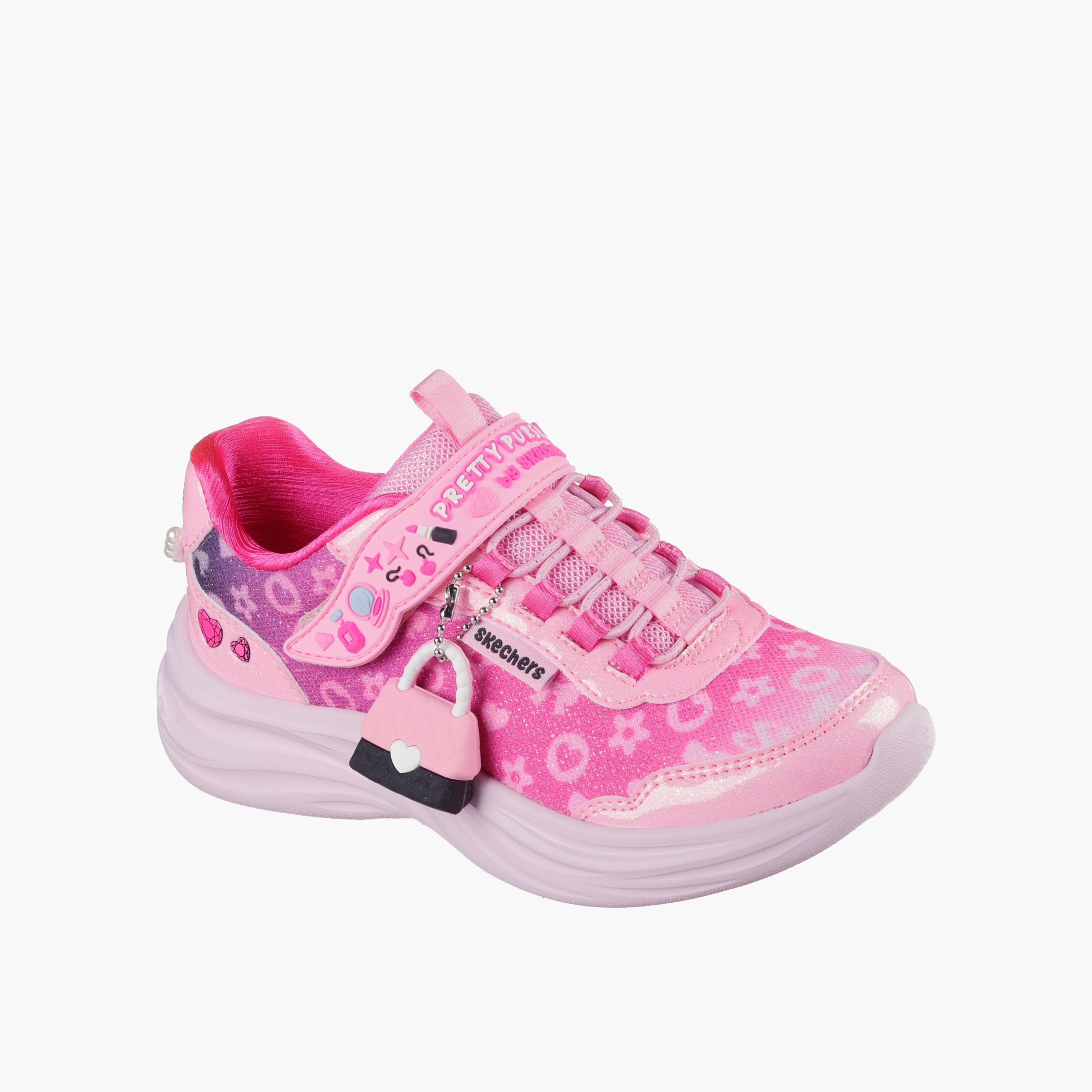 Skechers Girls LJO POWER JAMS Hook & Loop Sports Shoes-girls-shoes-sneakers-image-6