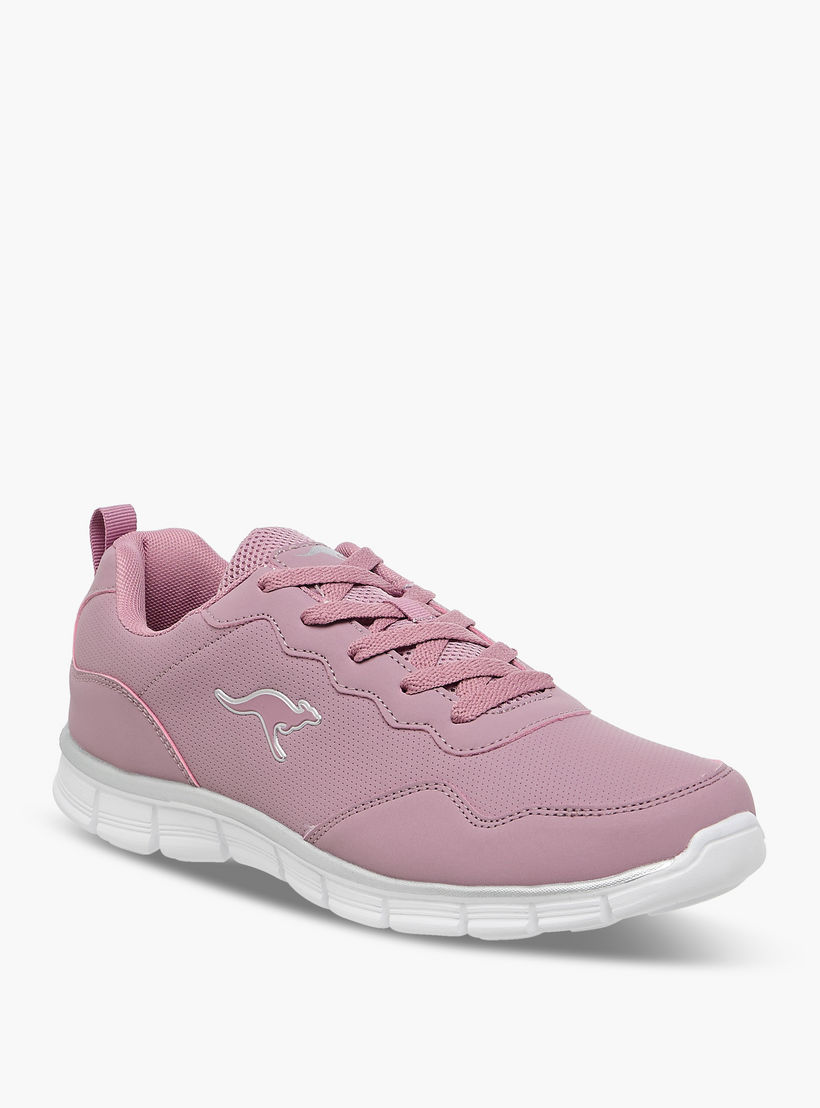 KangaROOS Women's Panelled Lace-Up Sports Shoes-women-shoes-sports-image-2