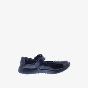 Skechers Girls' Textured Mary Jane Shoes with Hook and Loop Closure - MICROSTRIDES-girls-shoes-schoolshoes-image-1