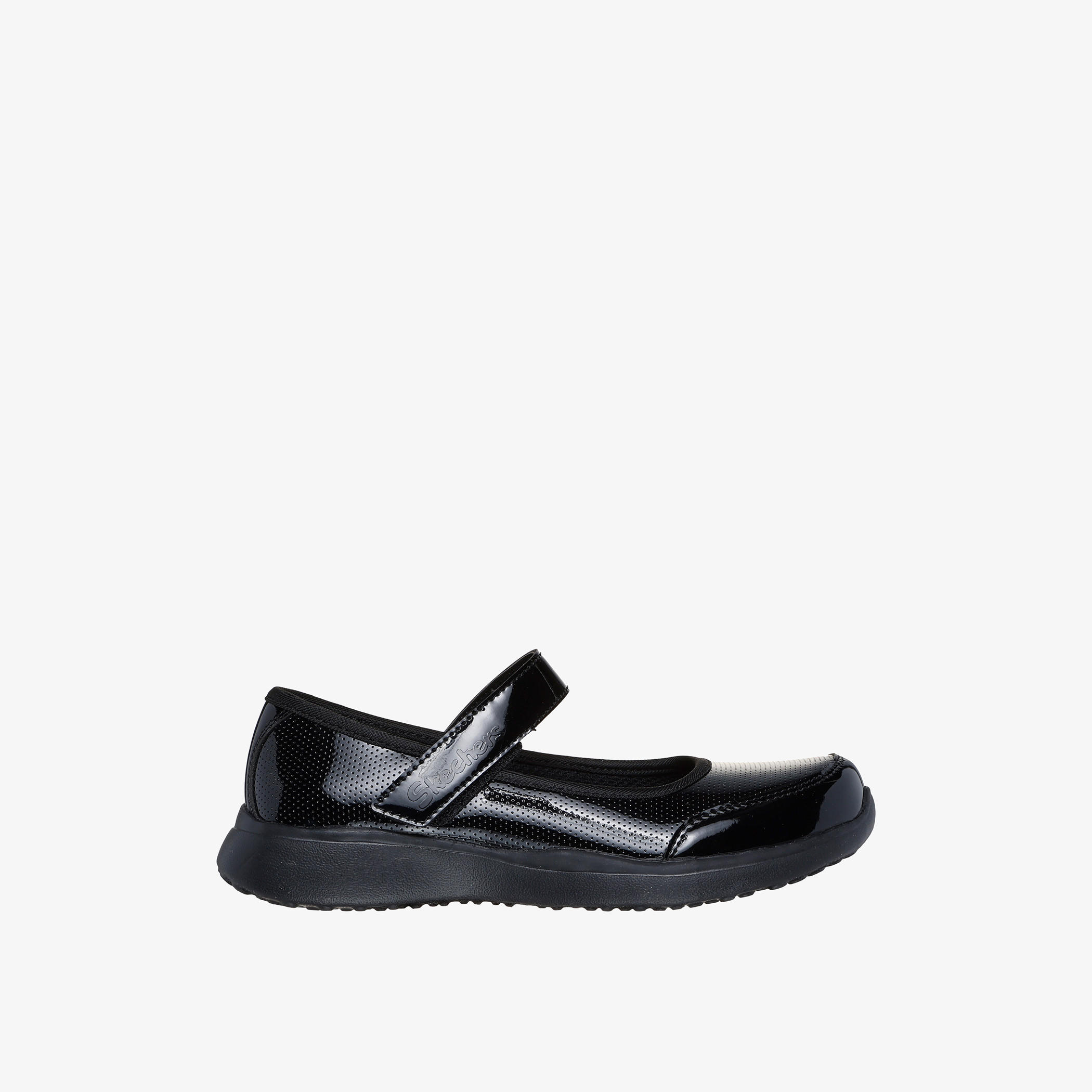 حذاء ماري جين بارز الملمس بشريط إغلاق لاصق للبنات من سكيتشرز - MICROSTRIDES-girls-shoes-maryjanes-image-2