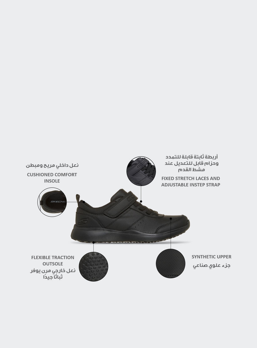 Skechers Kids Microstrides Hook & Loop School Shoes-girls-shoes-sneakers-image-2