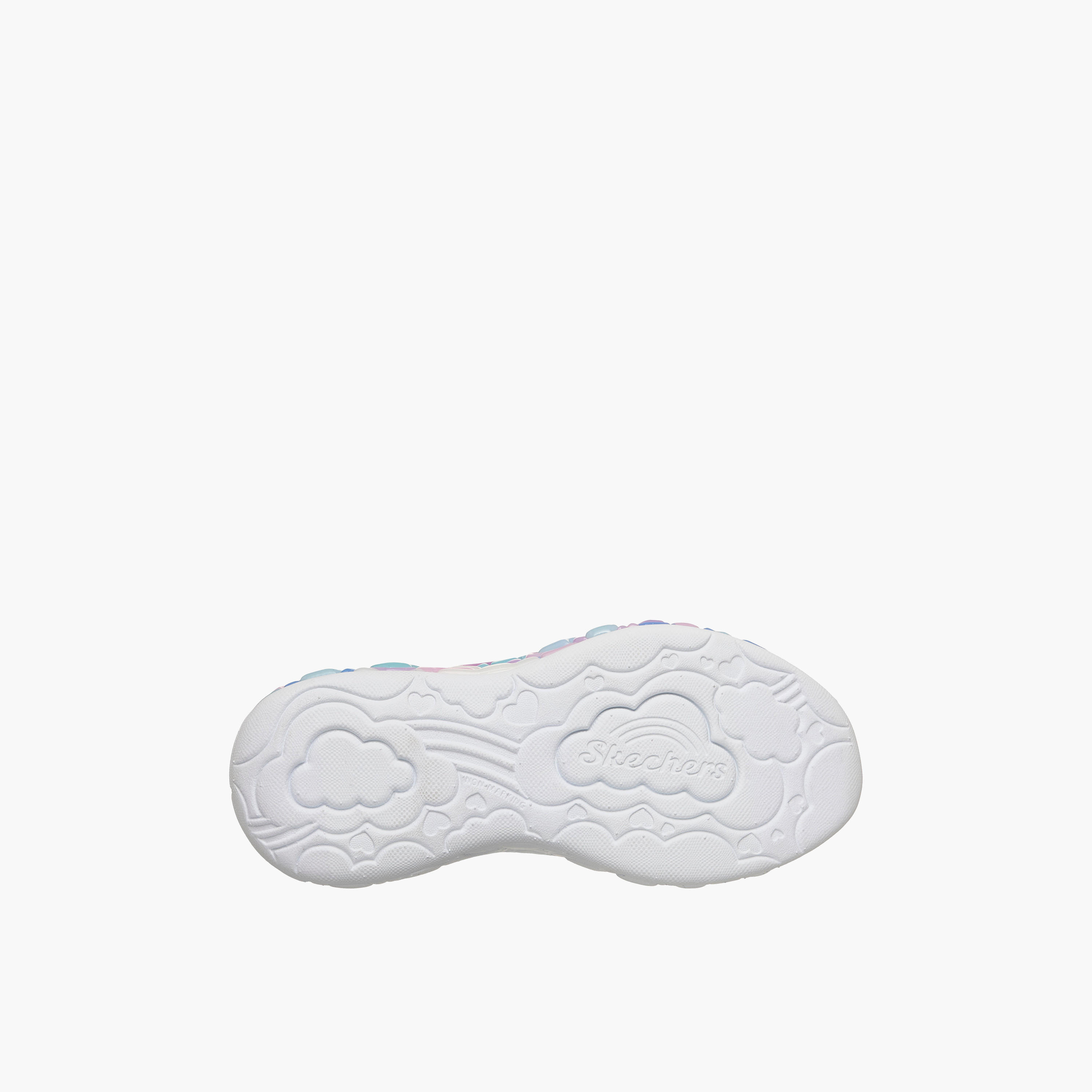 Skechers Girls ETERNAL HEART LIGHTS Hook & Loop Light-Up Ankle Sneakers-girls-shoes-sneakers-image-6