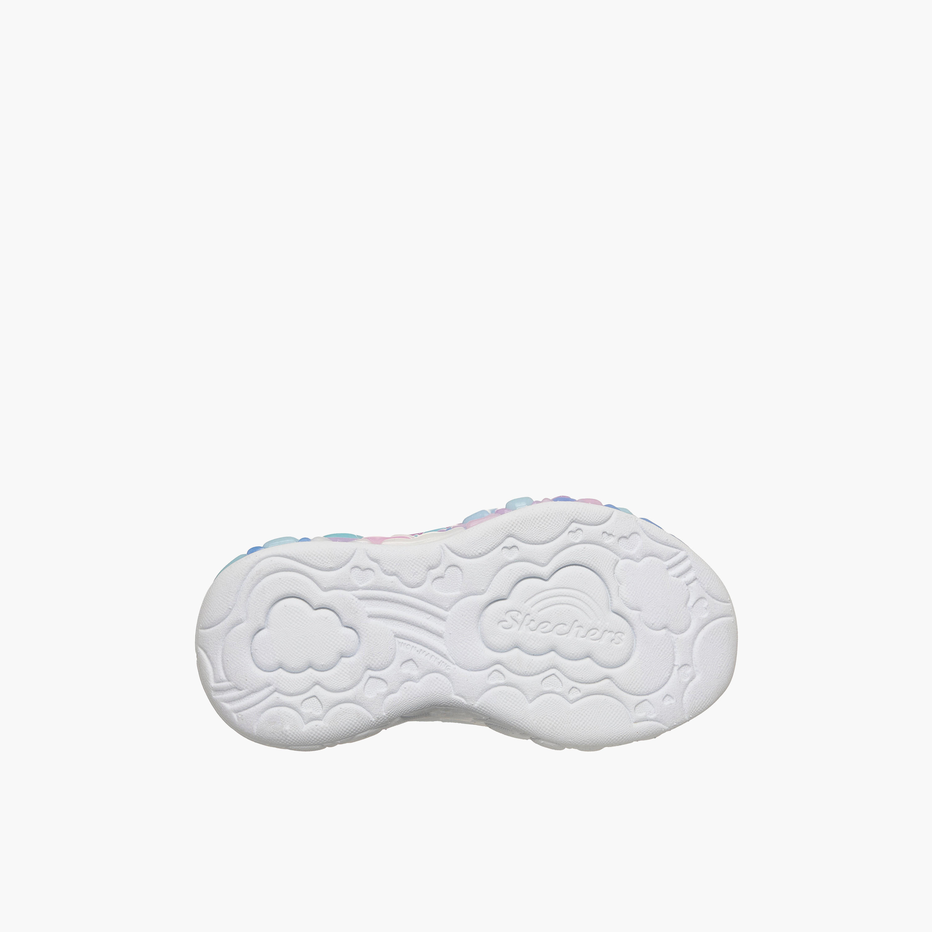 Skechers Girls ETERNAL HEART LIGHTS Hook & Loop Light-Up Ankle Sneakers-girls-shoes-sneakers-image-6
