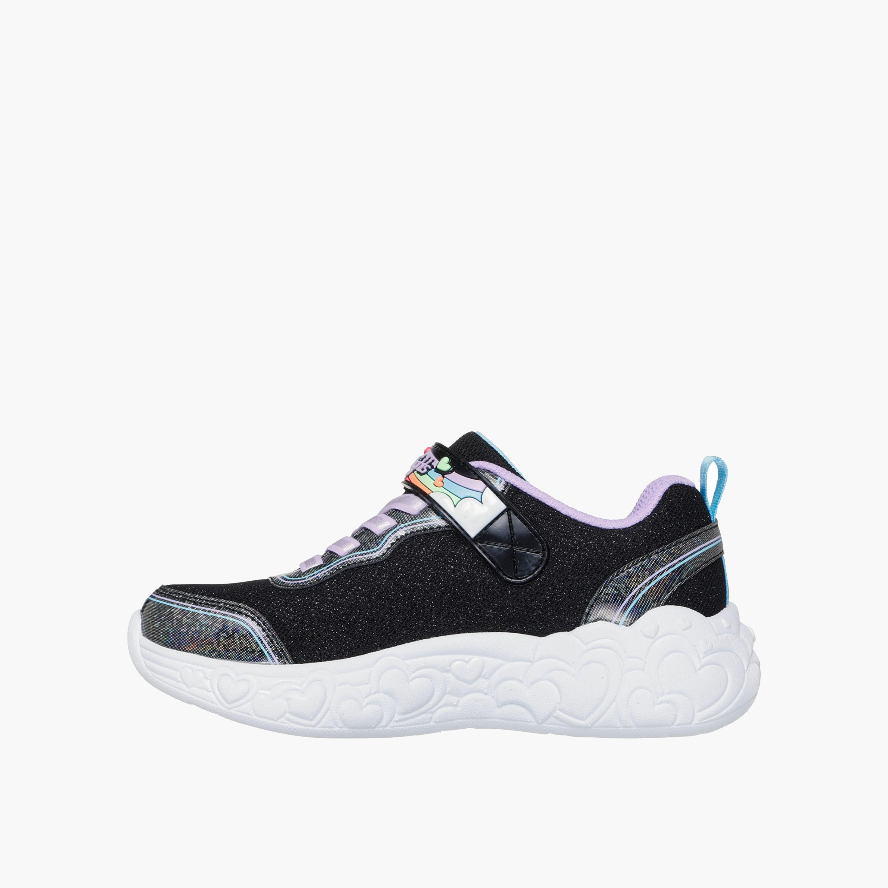 Skechers Girls ETERNAL HEART LIGHTS - UP Hook & Loop Sports Shoes-girls-shoes-sneakers-image-5