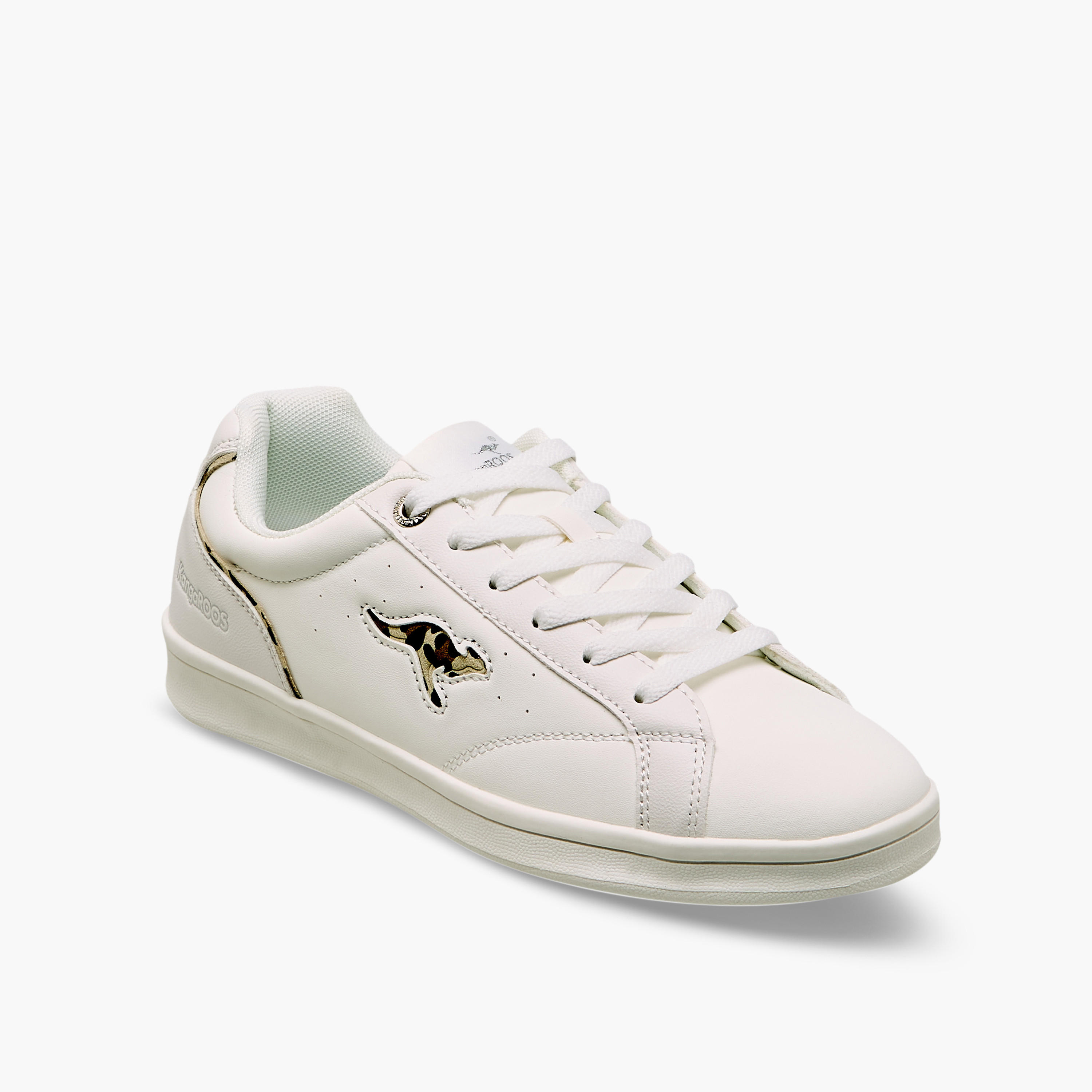 KangaROOS Women Logo Lace-Up Sports Shoes-women-shoes-sneakers-image-2