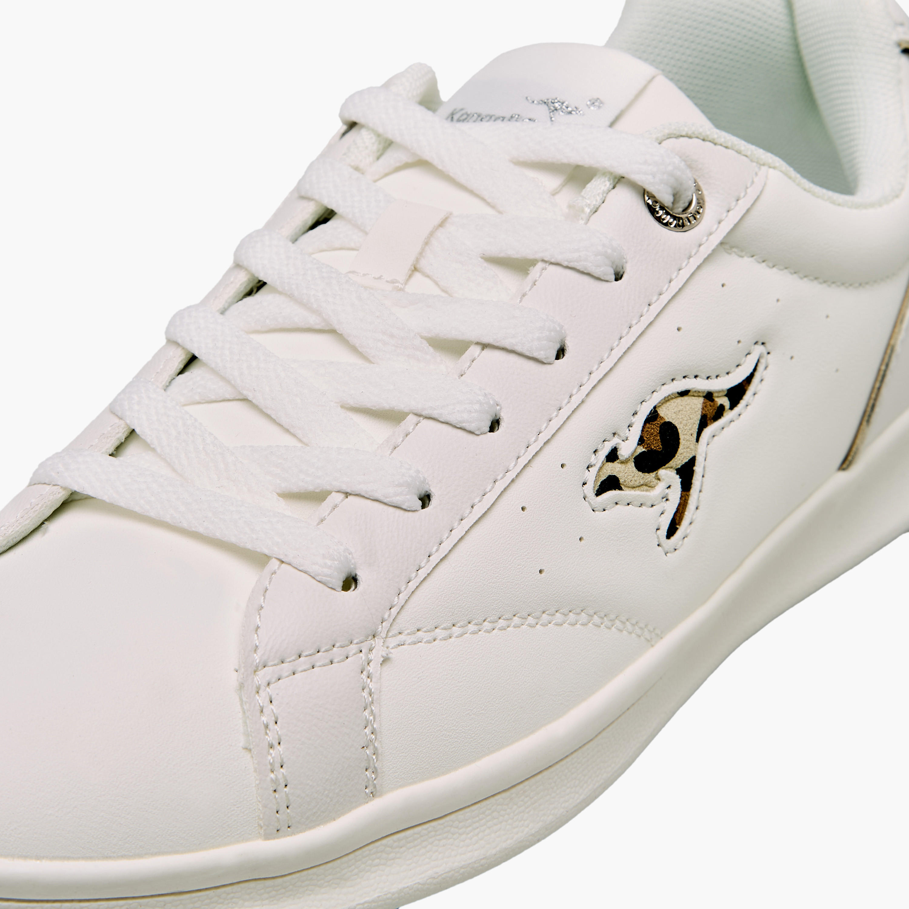 KangaROOS Women Logo Lace-Up Sports Shoes-women-shoes-sneakers-image-4