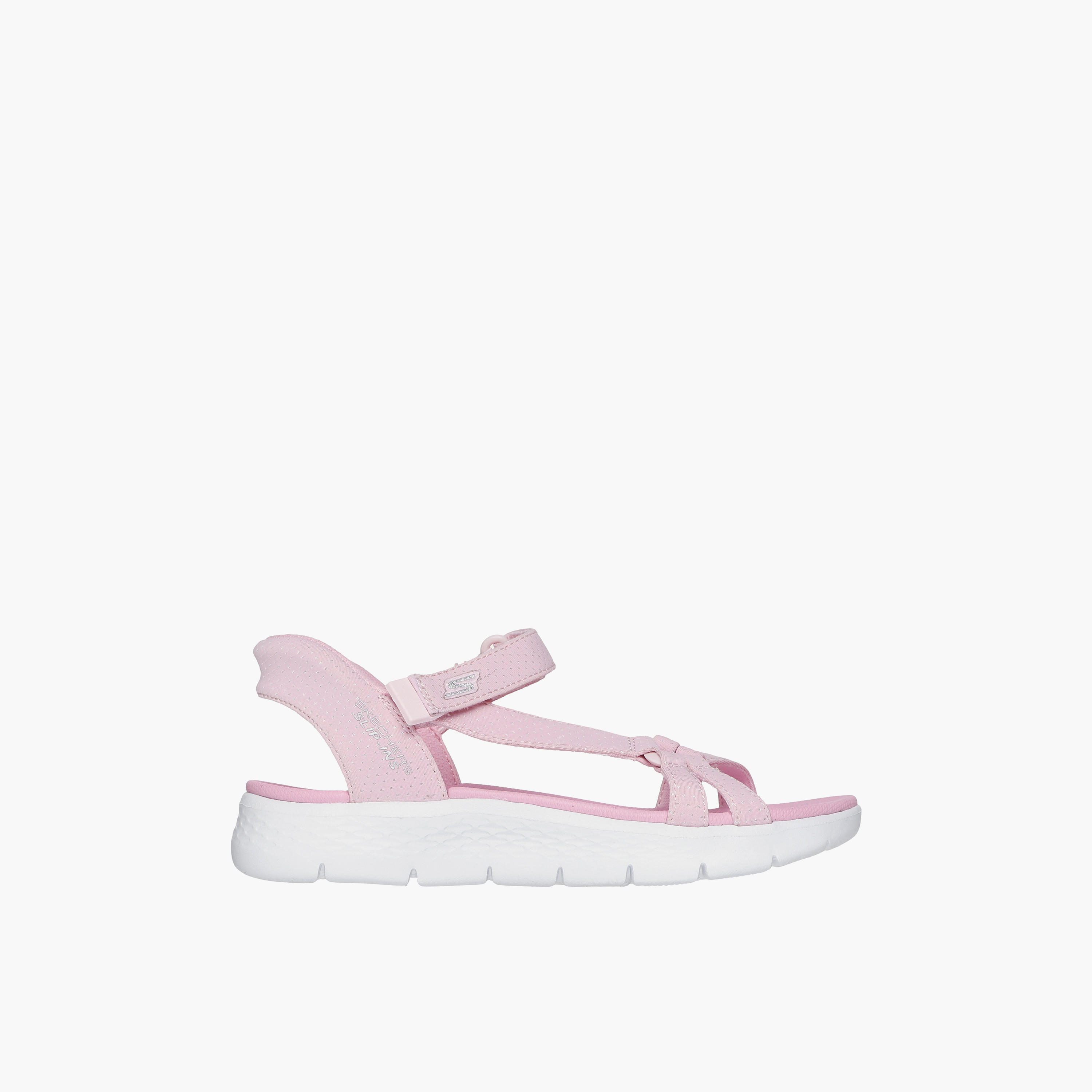 Skechers Girls GO WALK FLEX Hook & Loop Strap Sandals - 303028L-LTPK-CP-girls-shoes-sandals-image-3