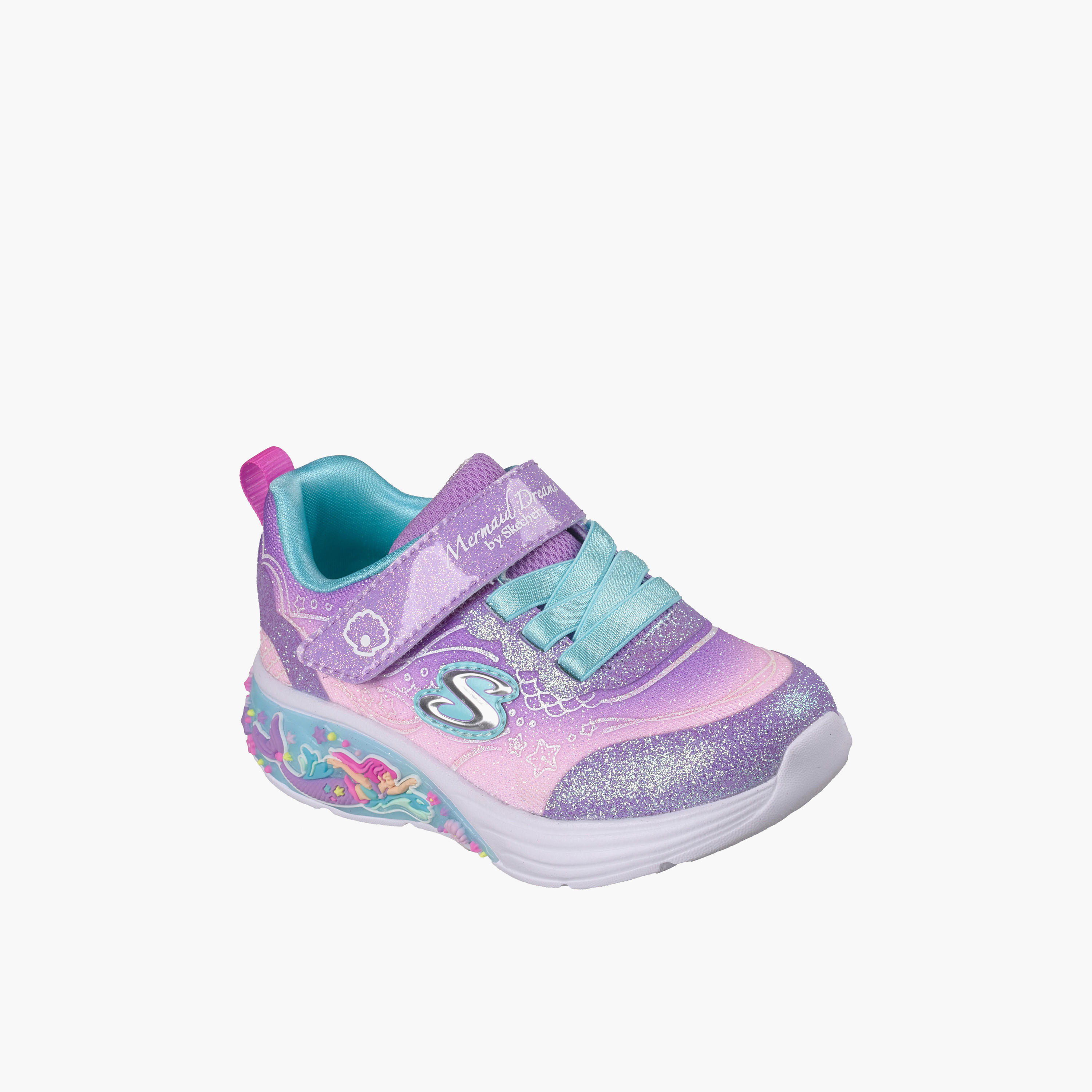 Skechers Girls MY DREAMERS Hook & Loop Sneakers-girls-shoes-sneakers-image-1